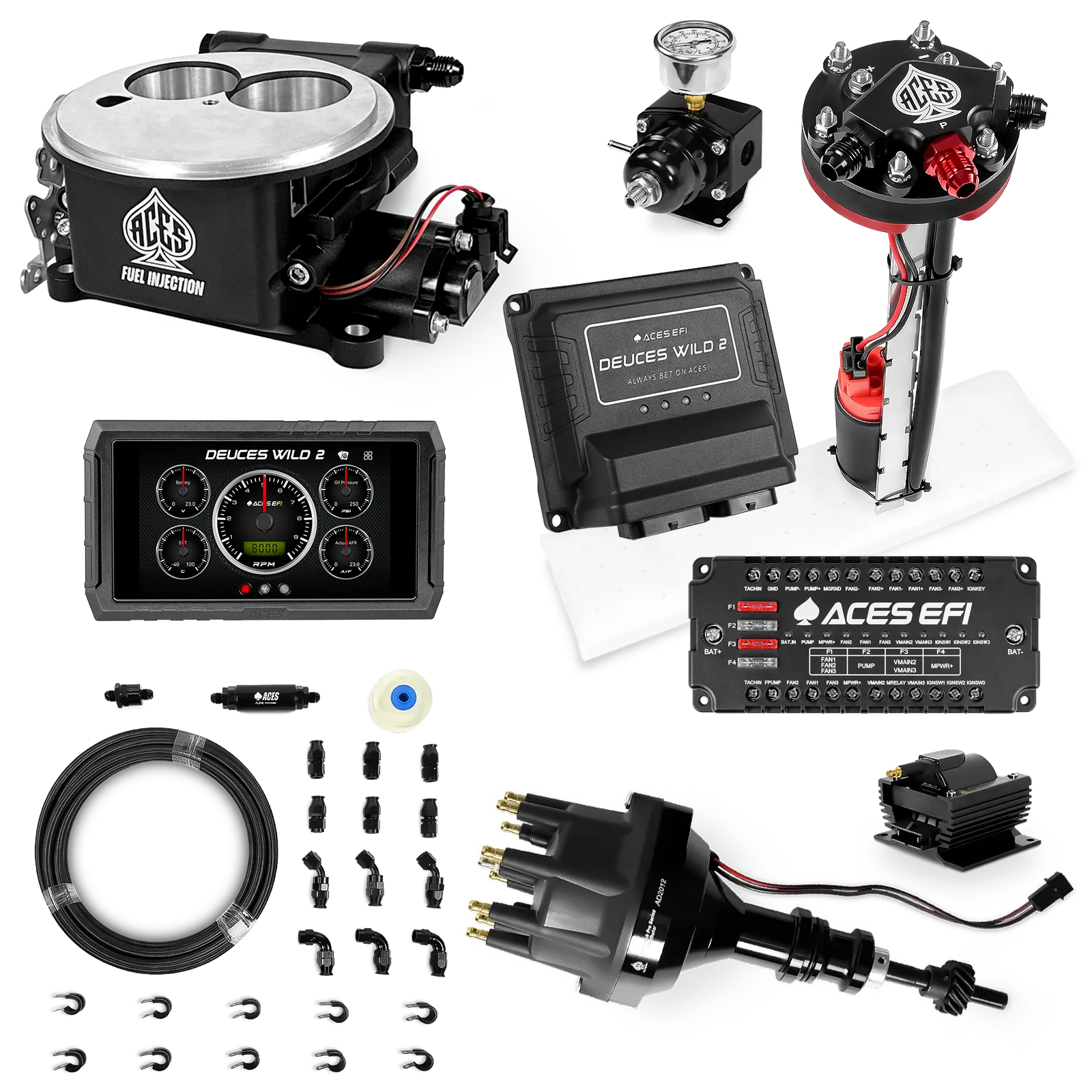 Kits maestros Deuces Wild 2 (Negro)