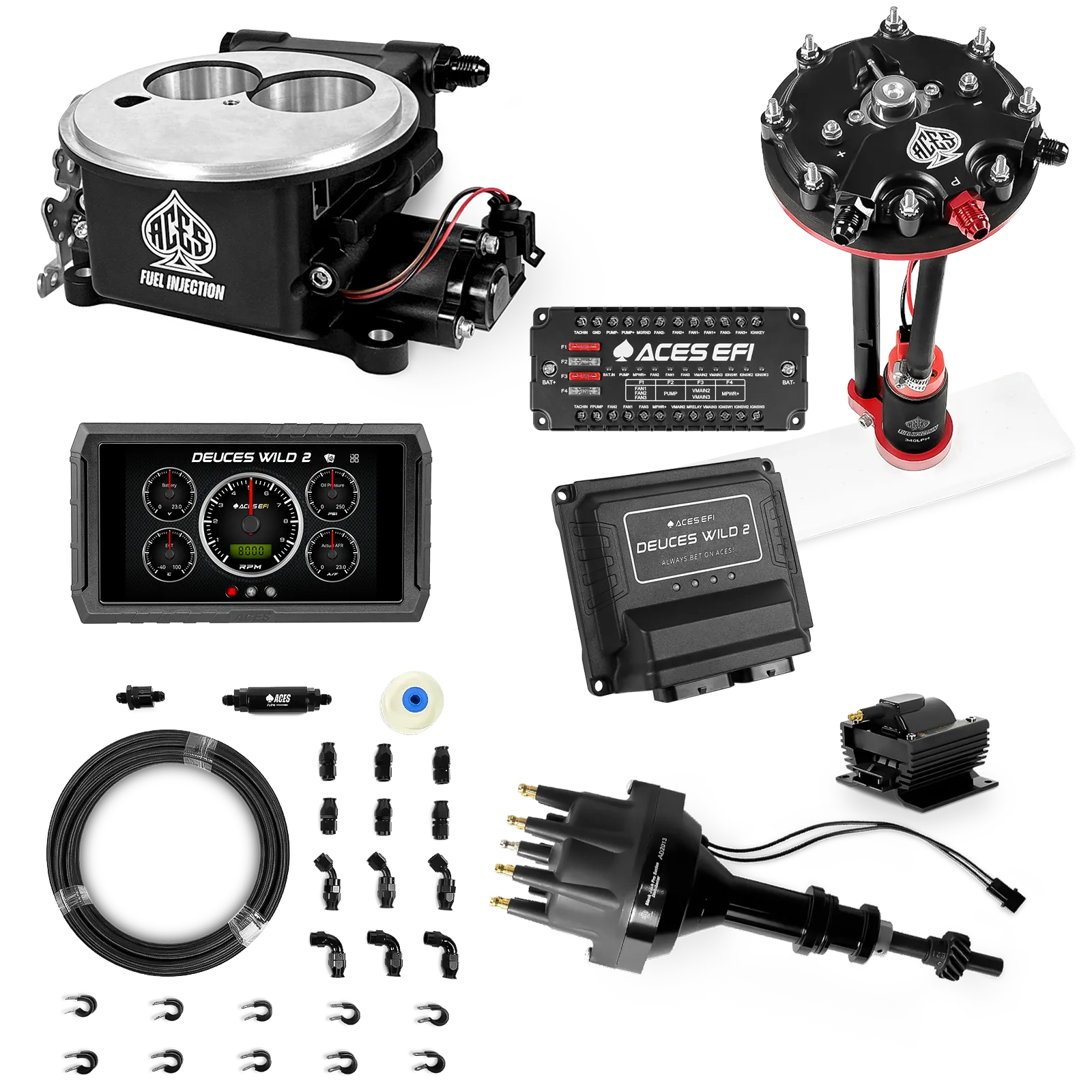 Kits maestros Deuces Wild 2 (Negro)