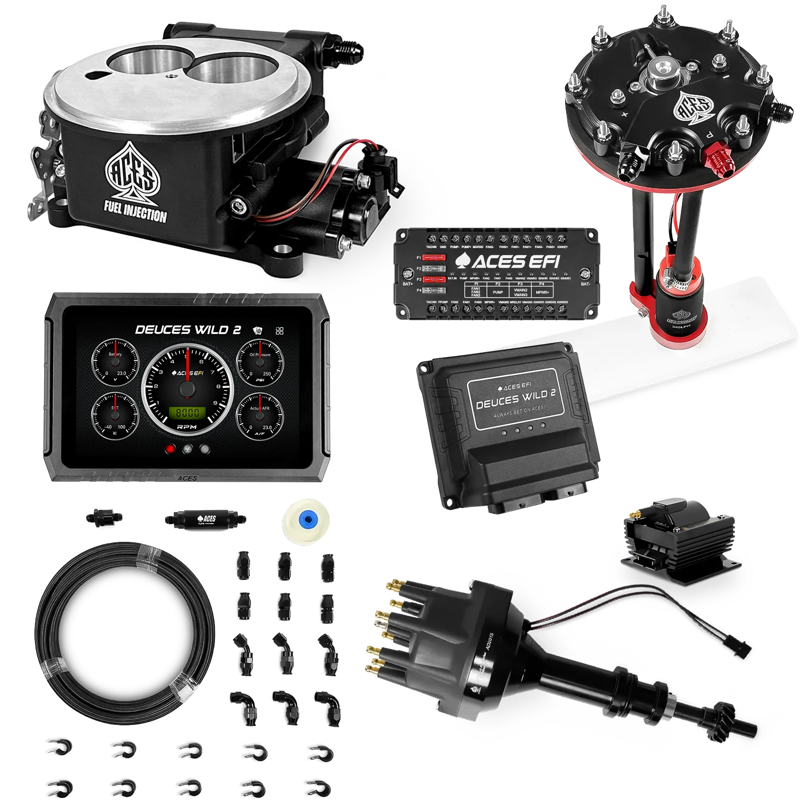 Kits maestros Deuces Wild 2 (Negro)