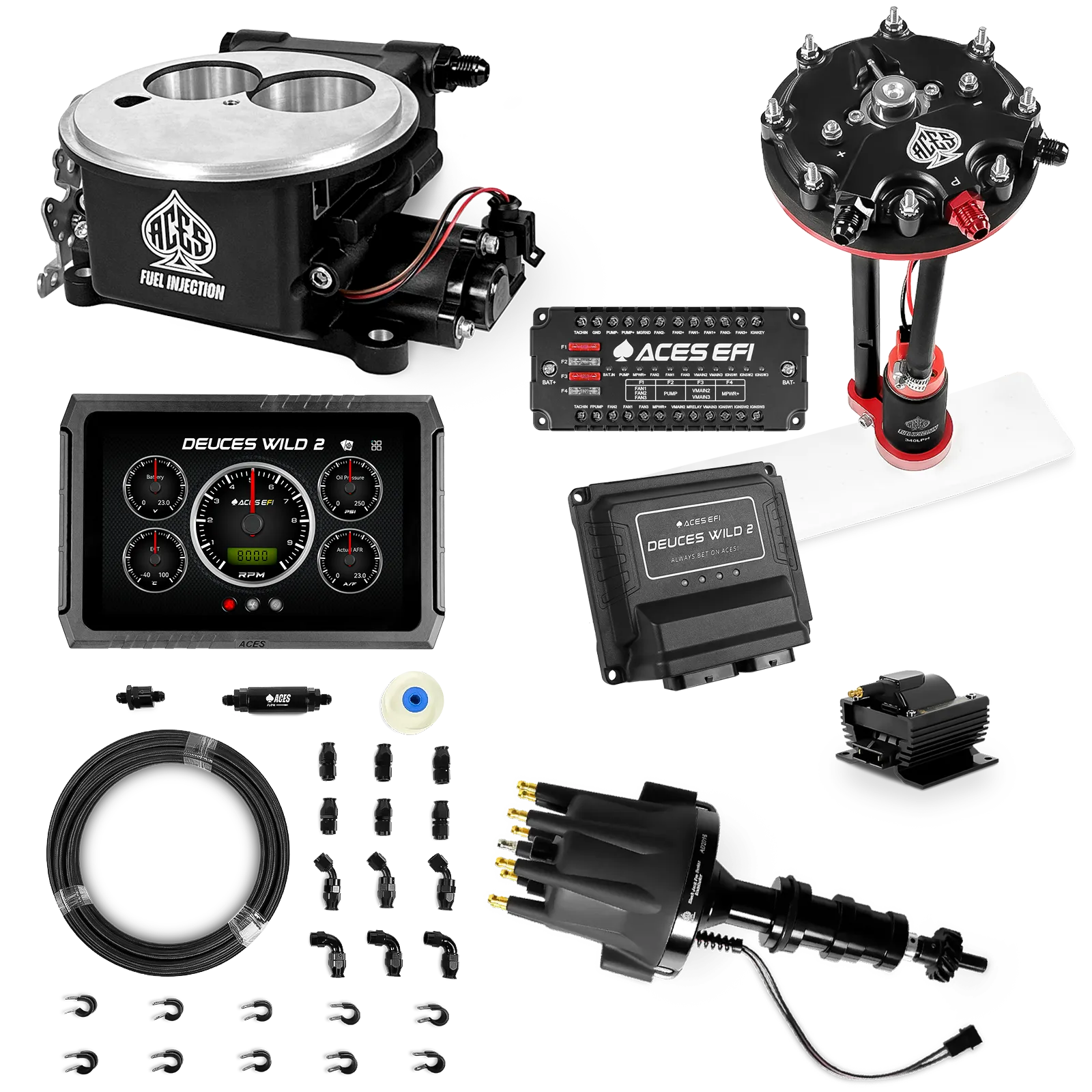 Kits maestros Deuces Wild 2 (Negro)