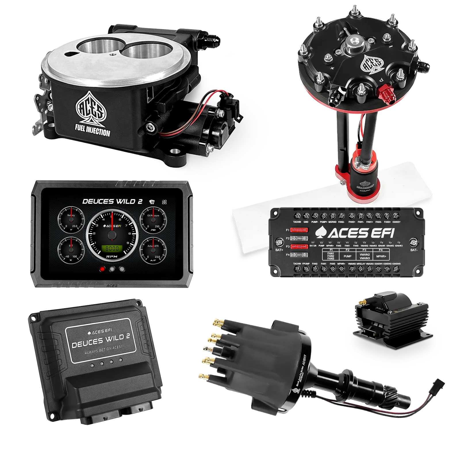 Kits maestros Deuces Wild 2 (Negro)