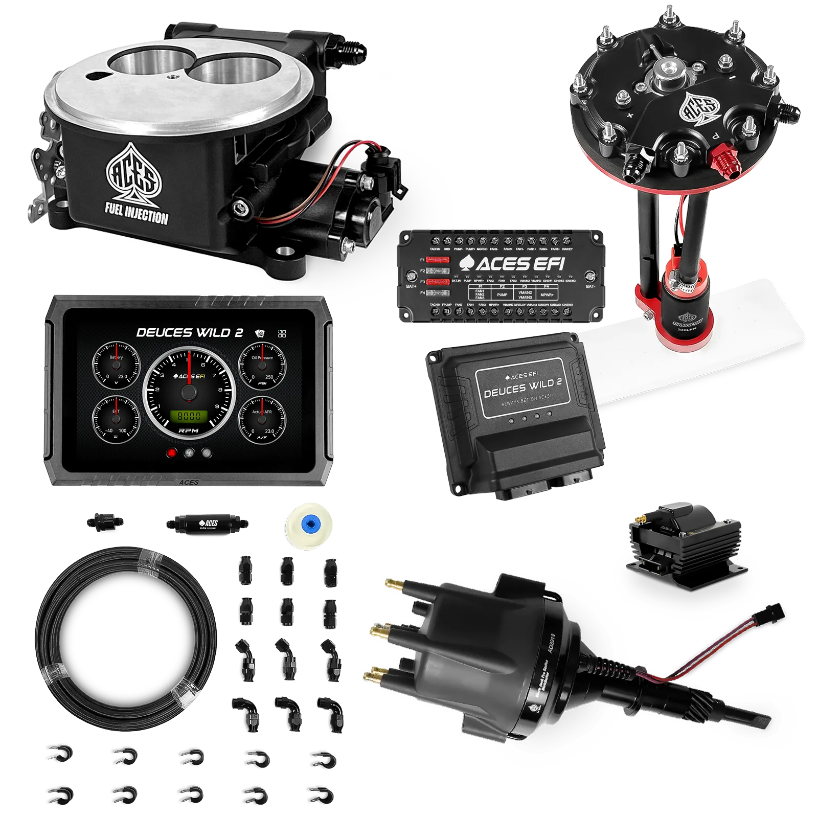 Kits maestros Deuces Wild 2 (Negro)
