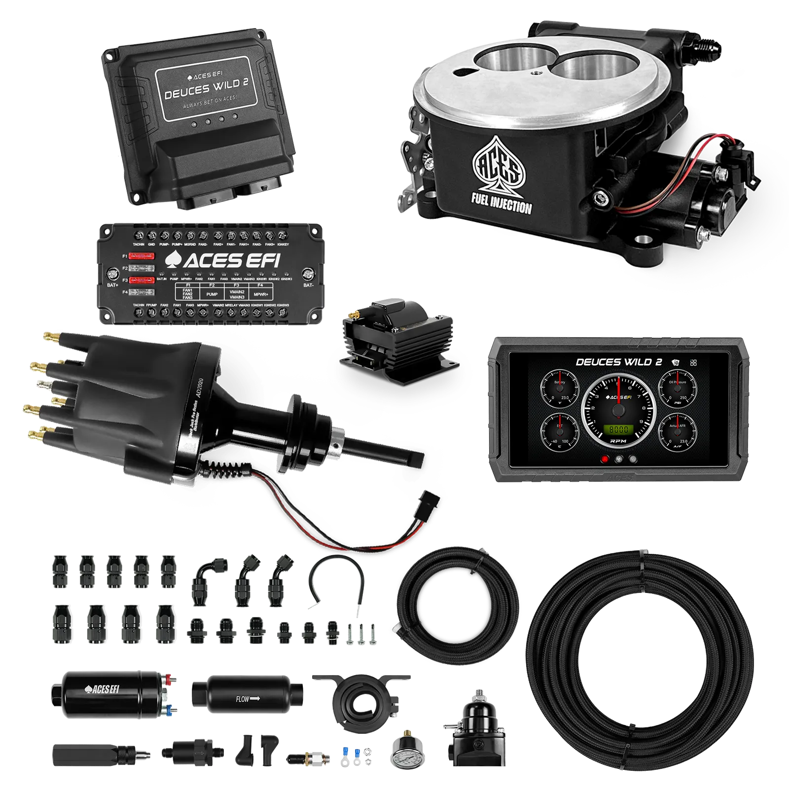 Kits maestros Deuces Wild 2 (Negro)