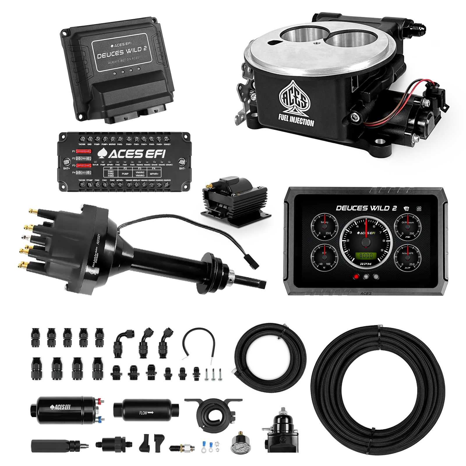 Kits maestros Deuces Wild 2 (Negro)