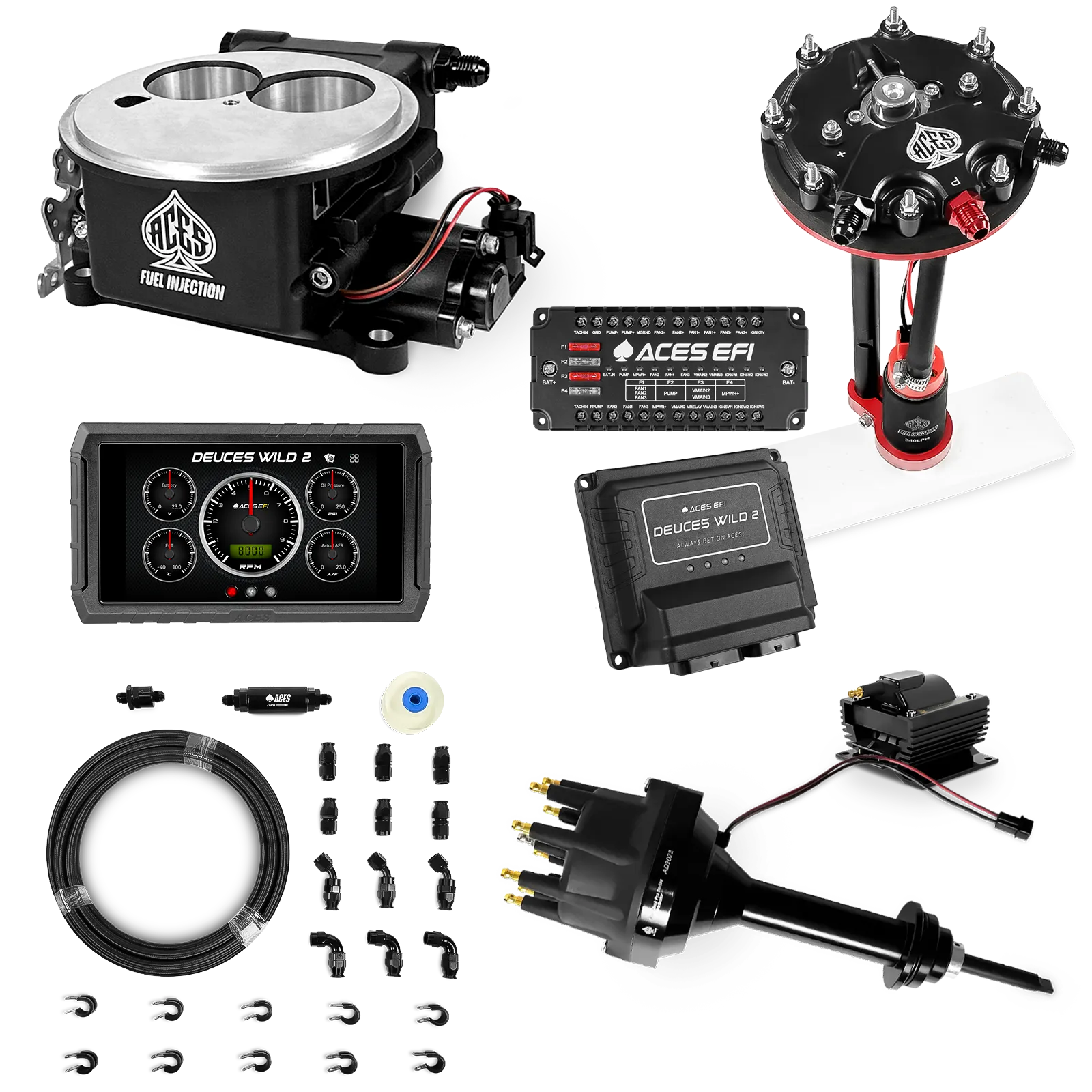Kits maestros Deuces Wild 2 (Negro)