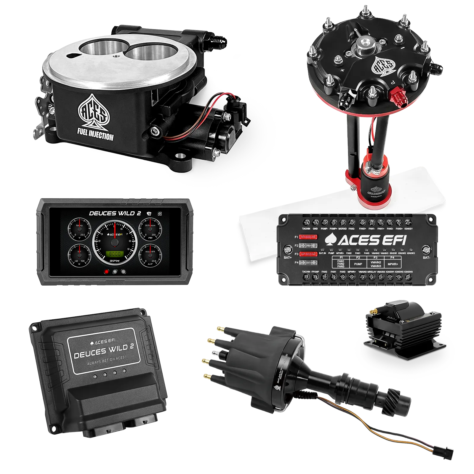 Kits maestros Deuces Wild 2 (Negro)