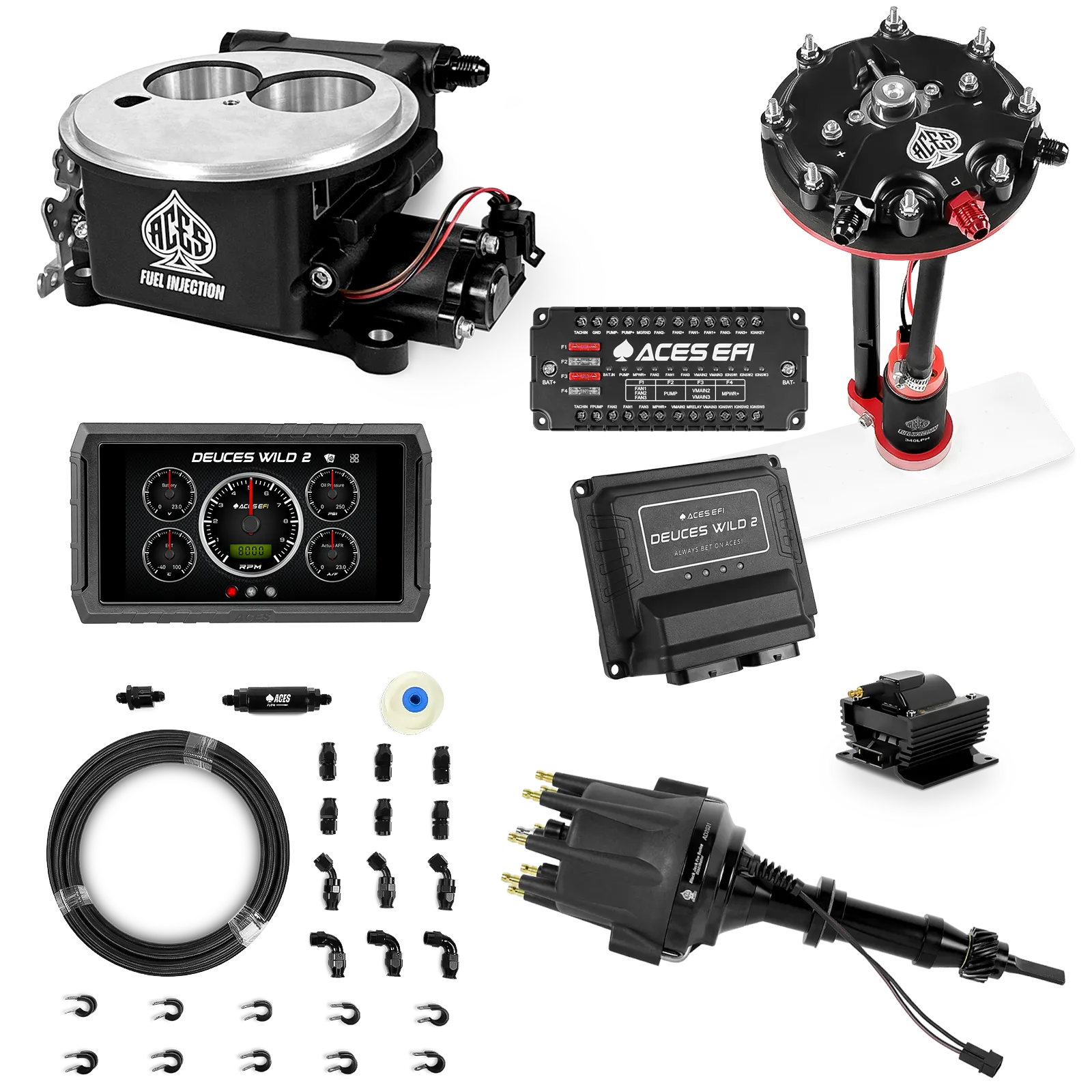 Kits maestros Deuces Wild 2 (Negro)