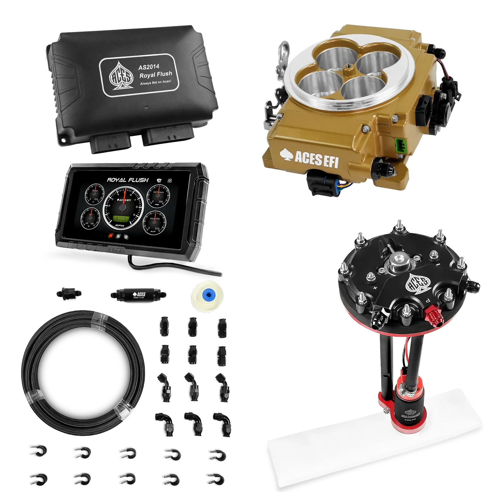 Kits de combustible Royal Flush