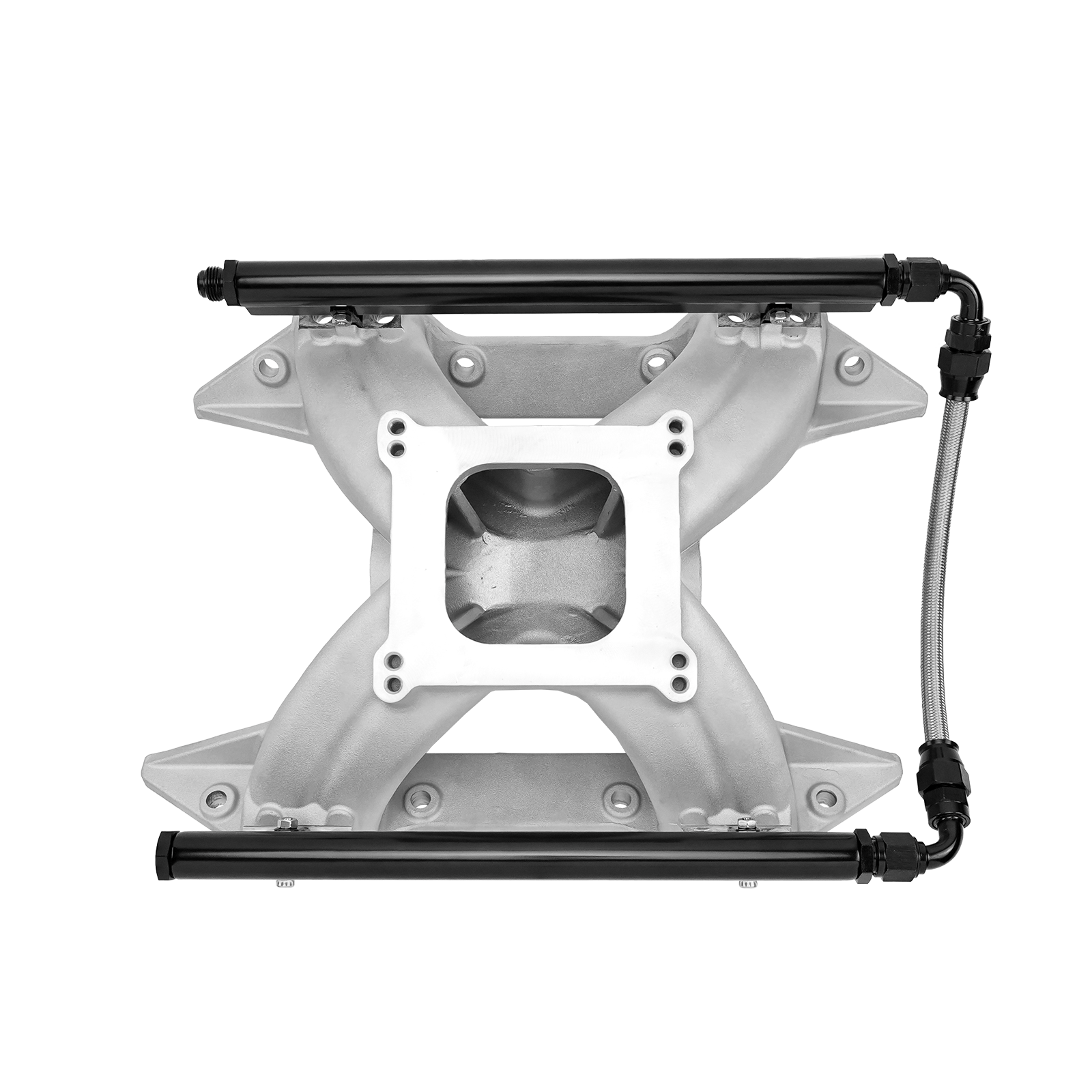 Cojinete de fundición de altura media para motor Mopar 440 Big Block con brida estilo 4150