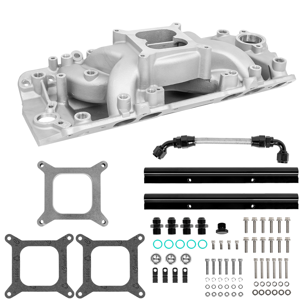 BBC 9.8 Deck Cast Manifold (Dual Plane)