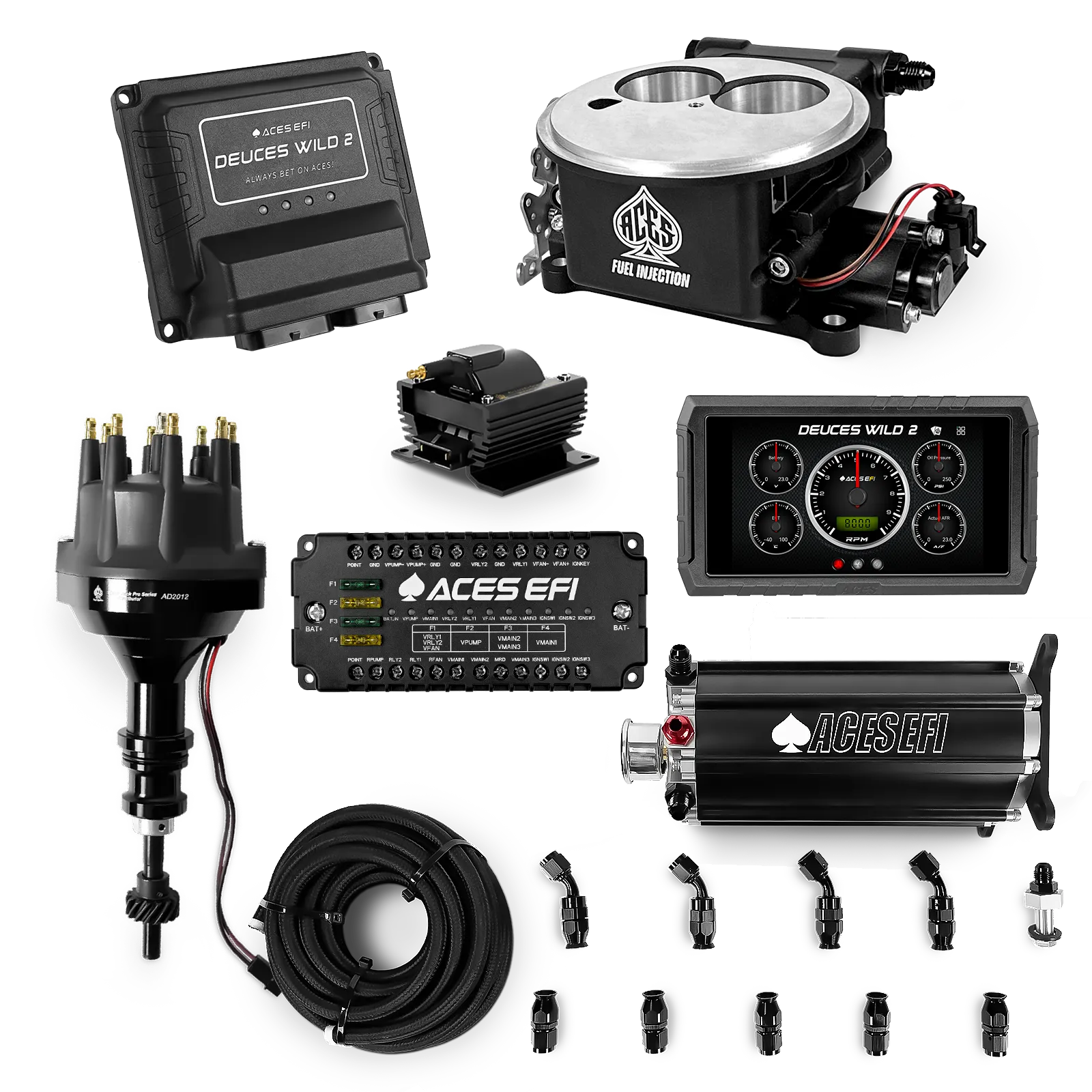 Deuces Wild 2 Master Kits (Black)