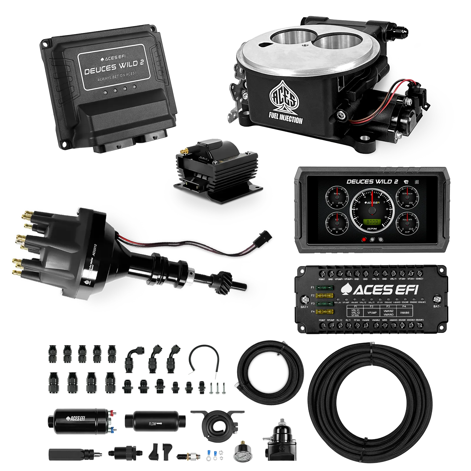 Kits maestros Deuces Wild 2 (Negro)