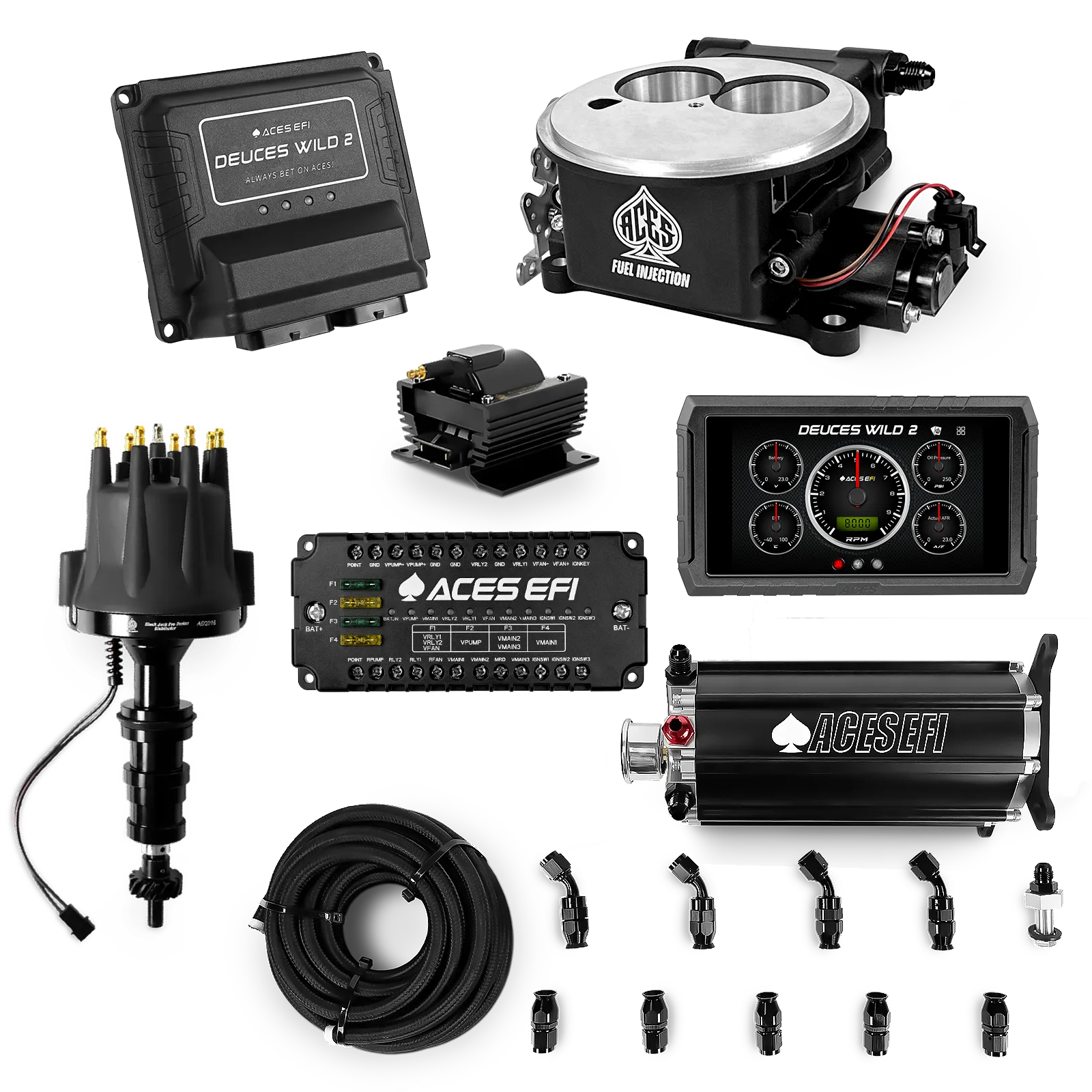 Kits maestros Deuces Wild 2 (Negro)