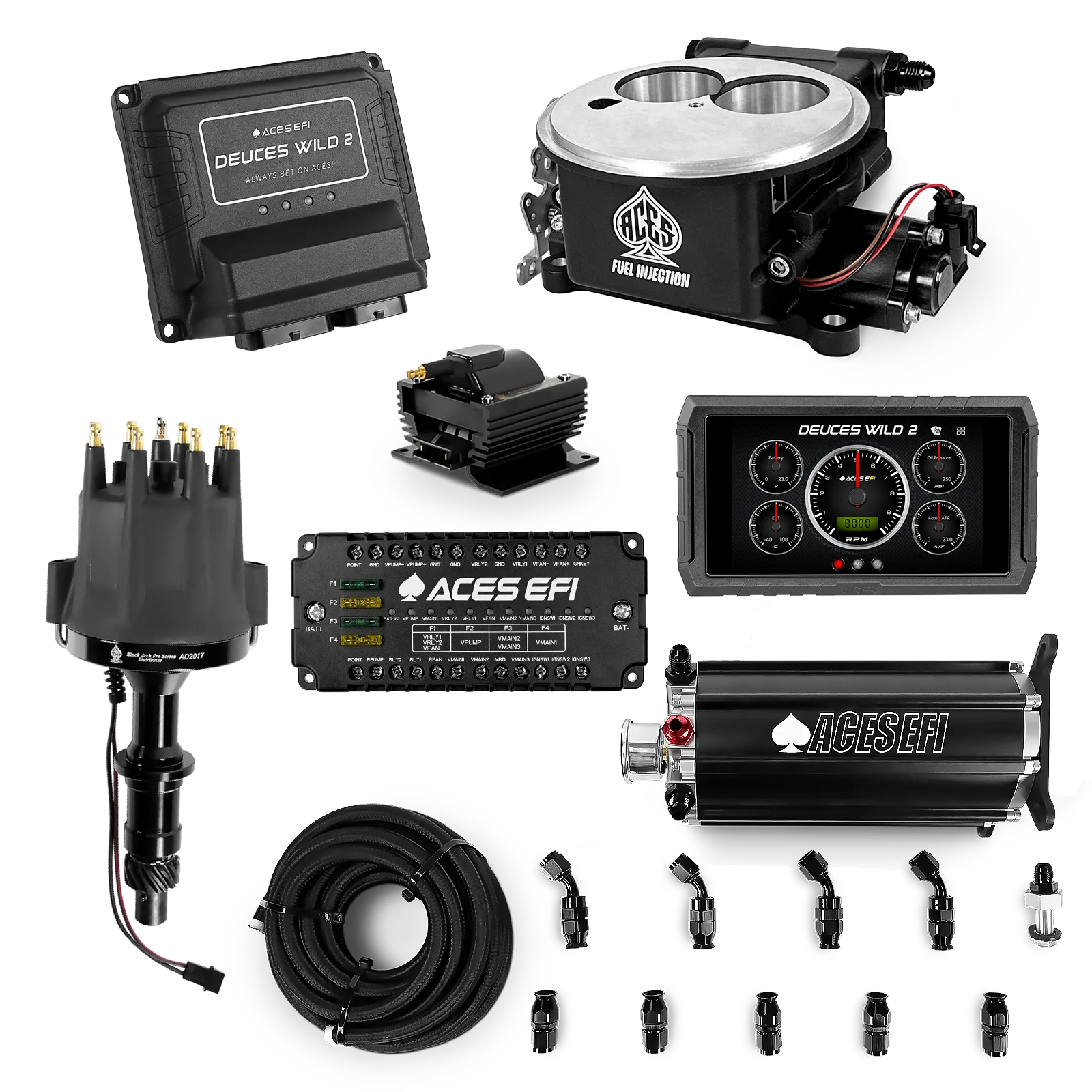 Kits maestros Deuces Wild 2 (Negro)