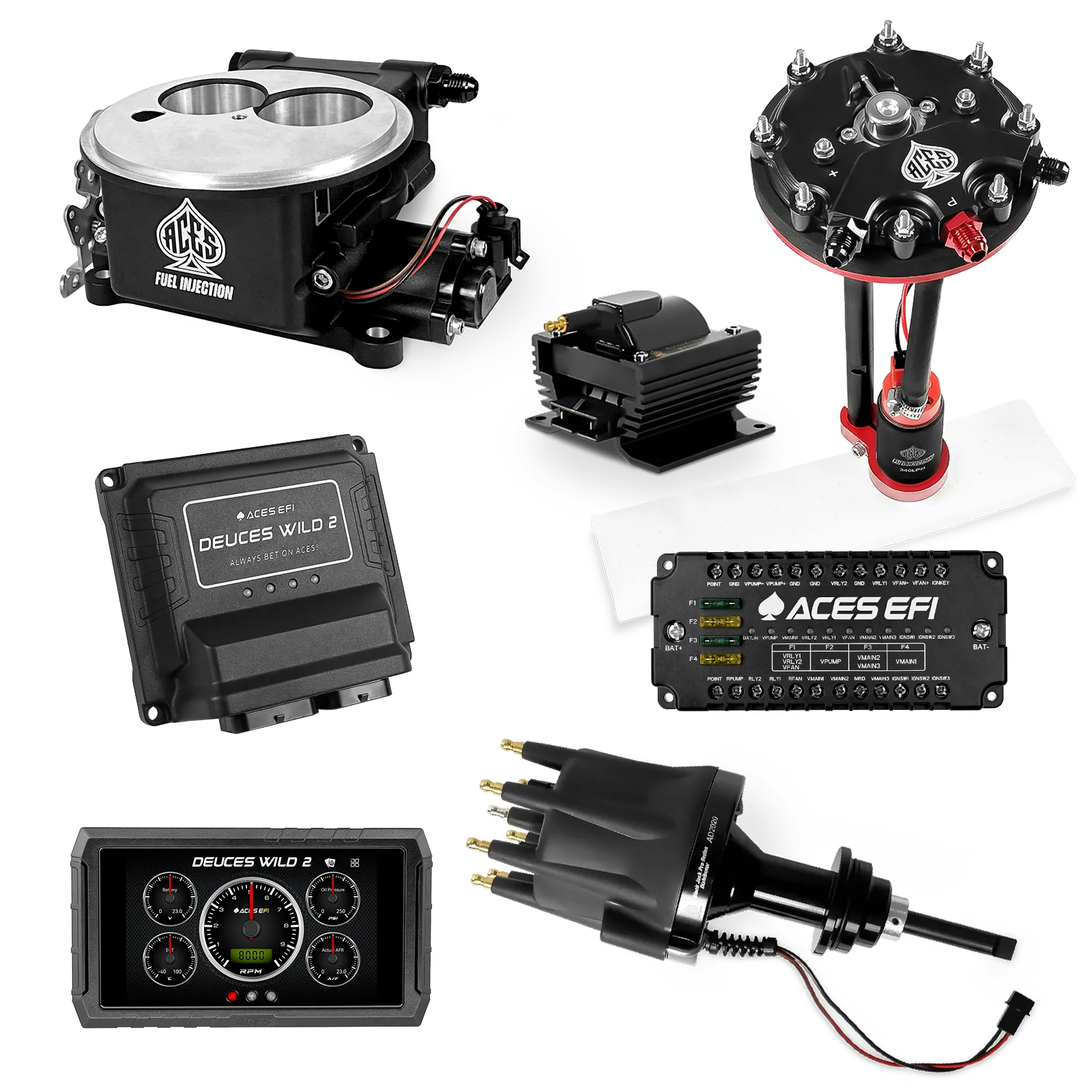 Kits maestros Deuces Wild 2 (Negro)