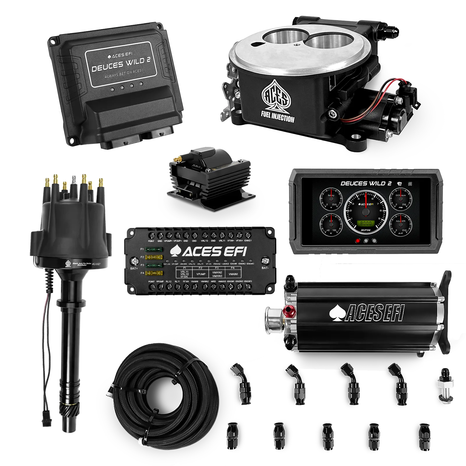 Kits maestros Deuces Wild 2 (Negro)