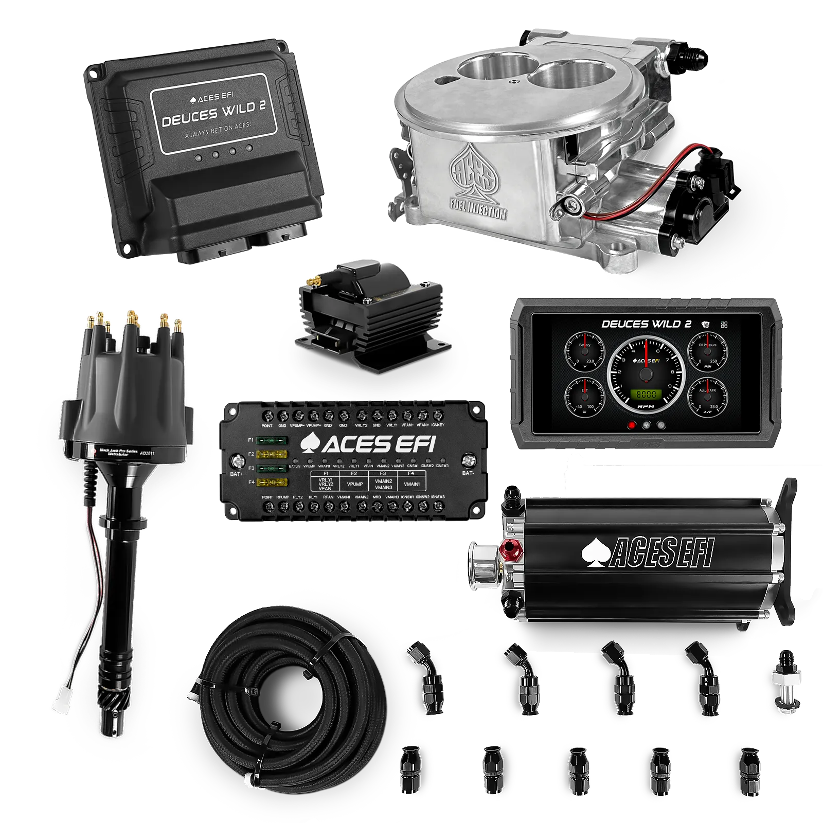 Deuces Wild 2 Master Kits (Polished)