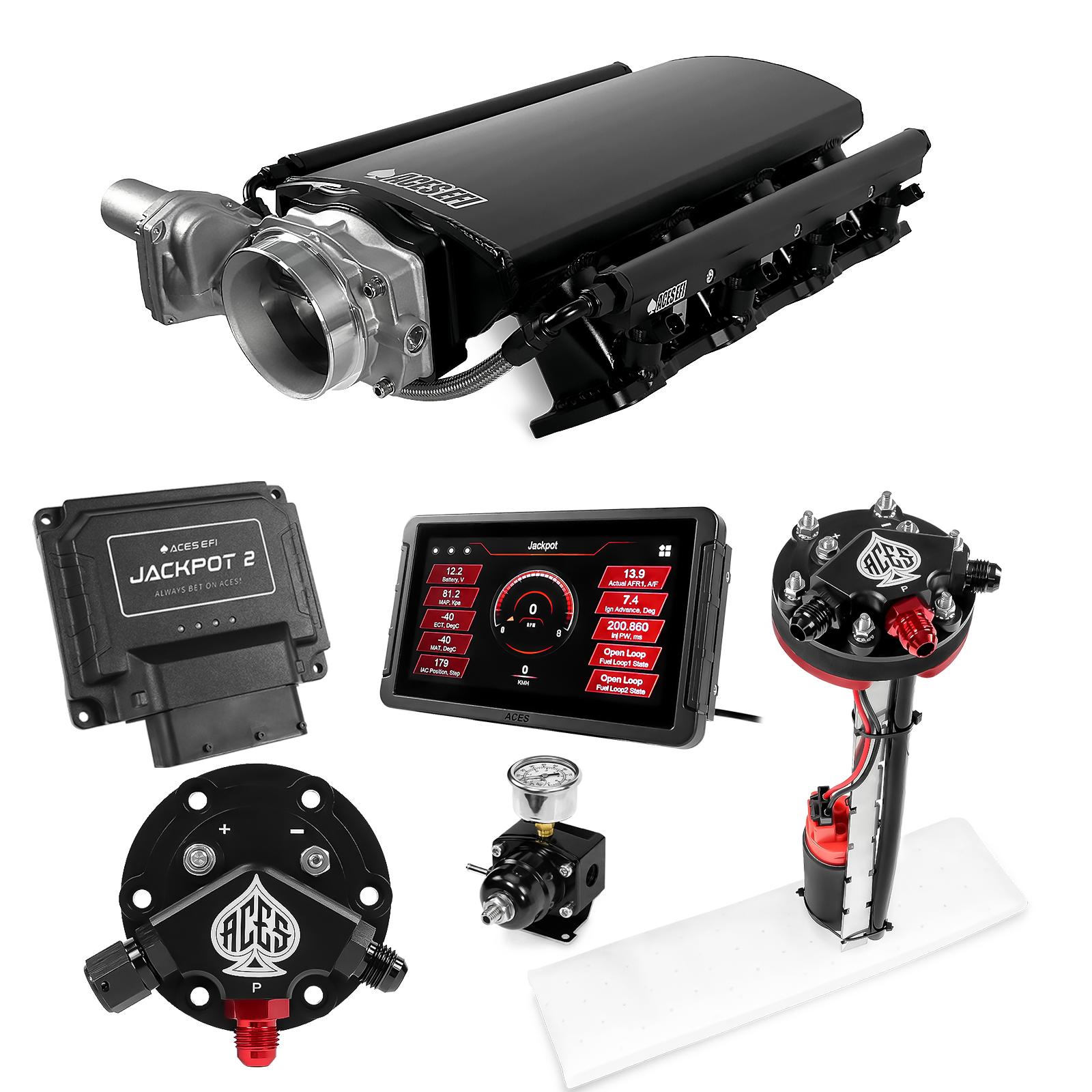 Jackpot 2 LS EFI System - Master Kit with Tight Fit In-Tank Pump Module