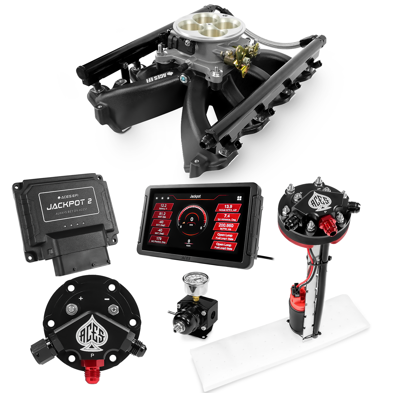 Jackpot 2 LS EFI System - Master Kit with Tight Fit In-Tank Pump Module
