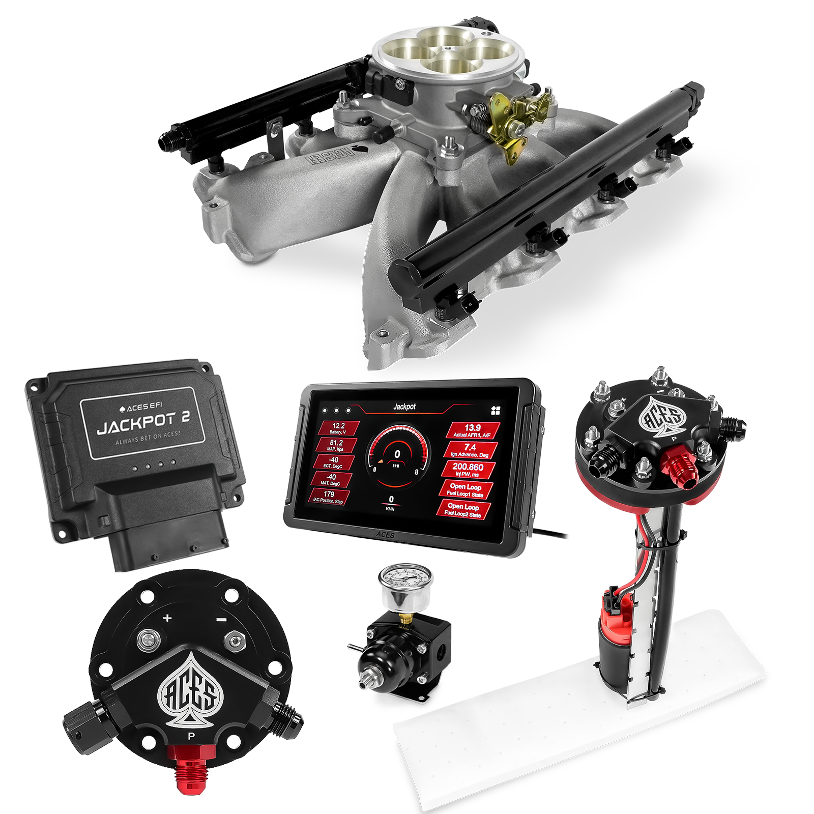 Jackpot 2 LS EFI System - Master Kit with Tight Fit In-Tank Pump Module