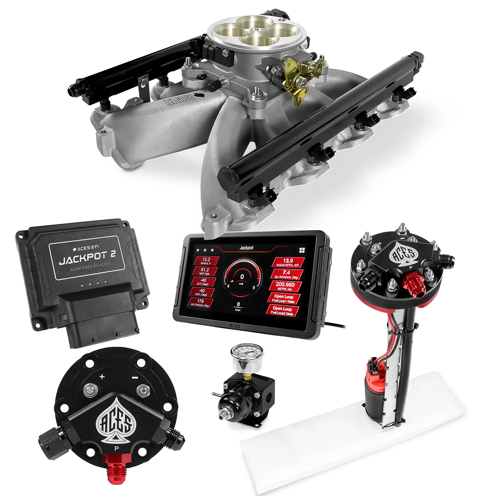 Jackpot 2 LS EFI System - Master Kit with Tight Fit In-Tank Pump Module