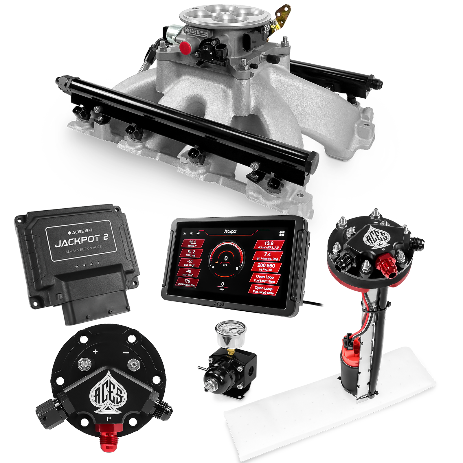 Jackpot 2 LS EFI System - Master Kit with Tight Fit In-Tank Pump Module
