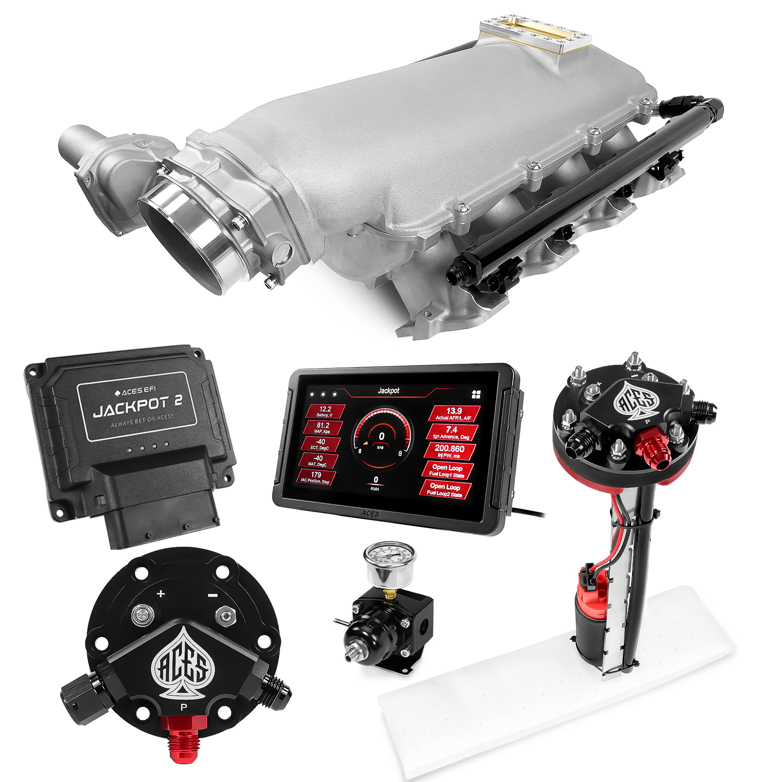 Jackpot 2 LS EFI System - Master Kit with Tight Fit In-Tank Pump Module