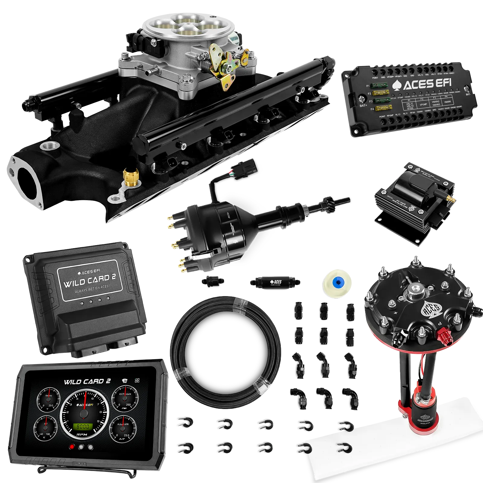 Kits maestros EFI secuenciales Wild Card 2 (500 CV)