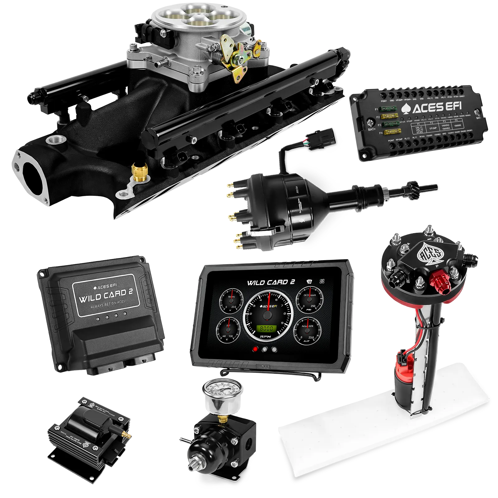 Kits maestros EFI secuenciales Wild Card 2 (500 CV)