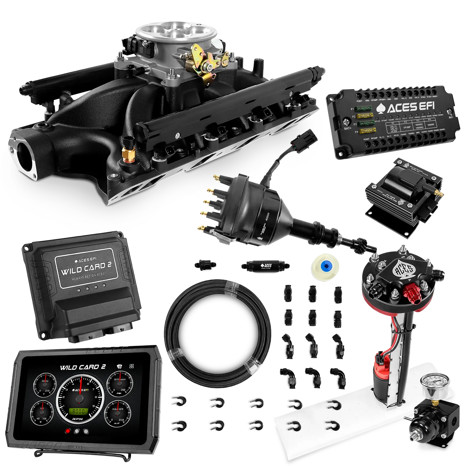 Kits maestros EFI secuenciales Wild Card 2 (500 CV)