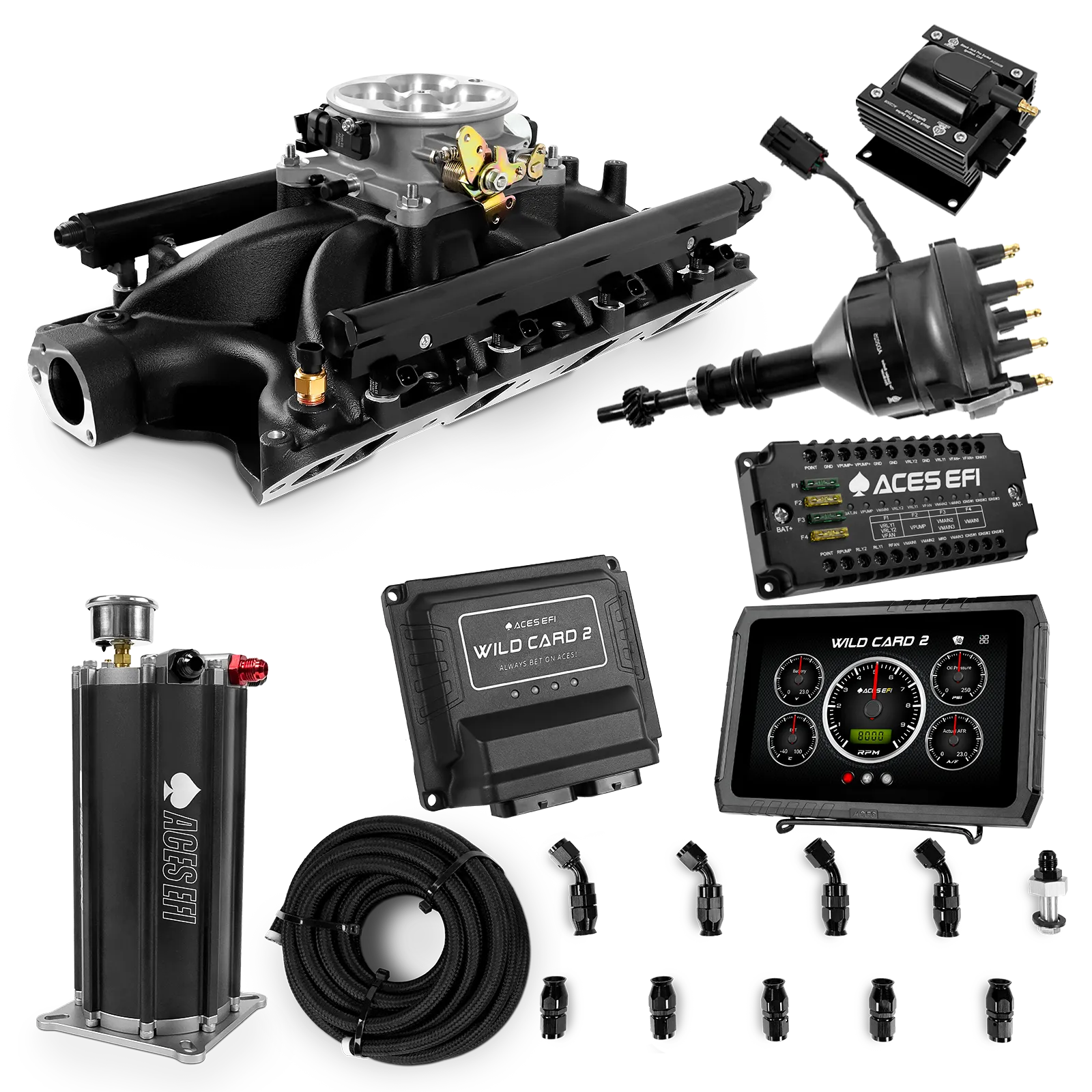 Kits maestros EFI secuenciales Wild Card 2 (500 CV)