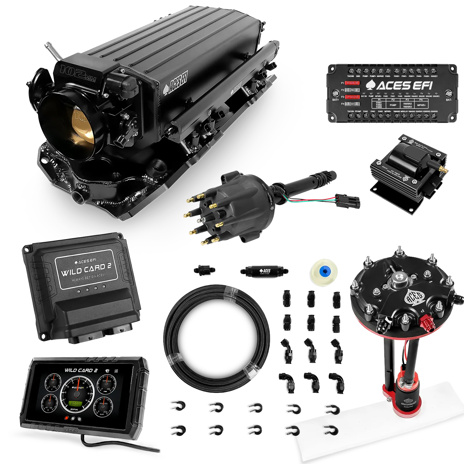 Wild Card 2 Sequential EFI Master Kits (500 HP)