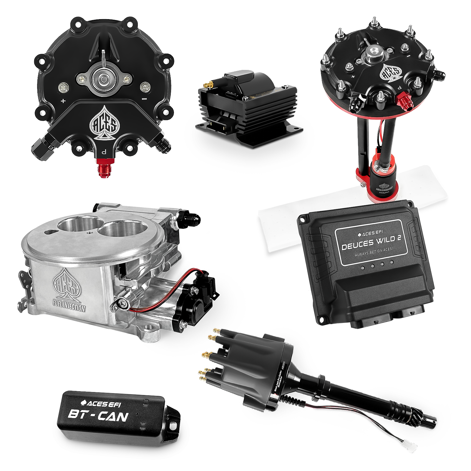 Deuces Wild 2 Master Kits (Polished)