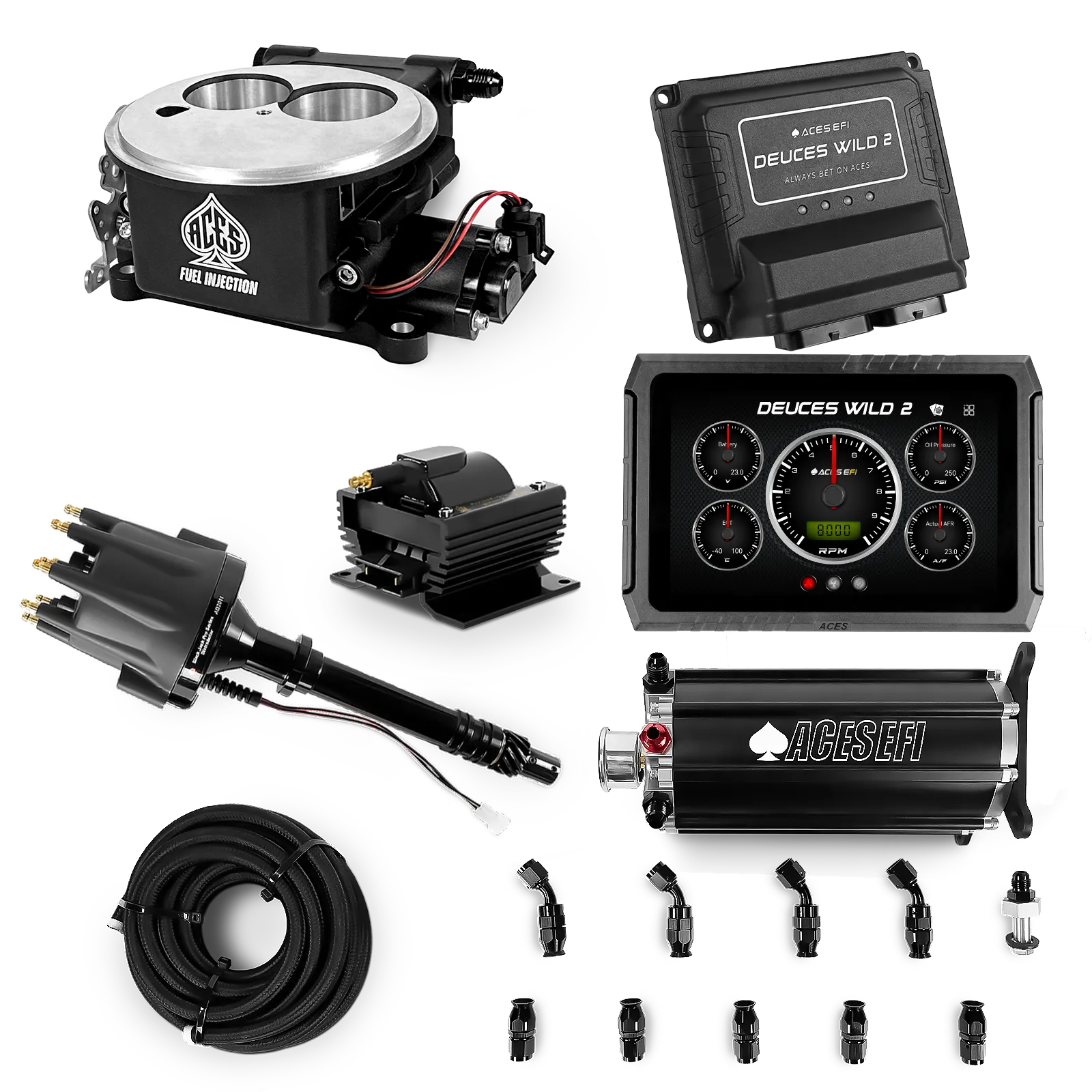 Deuces Wild 2 Master Kits (Black)