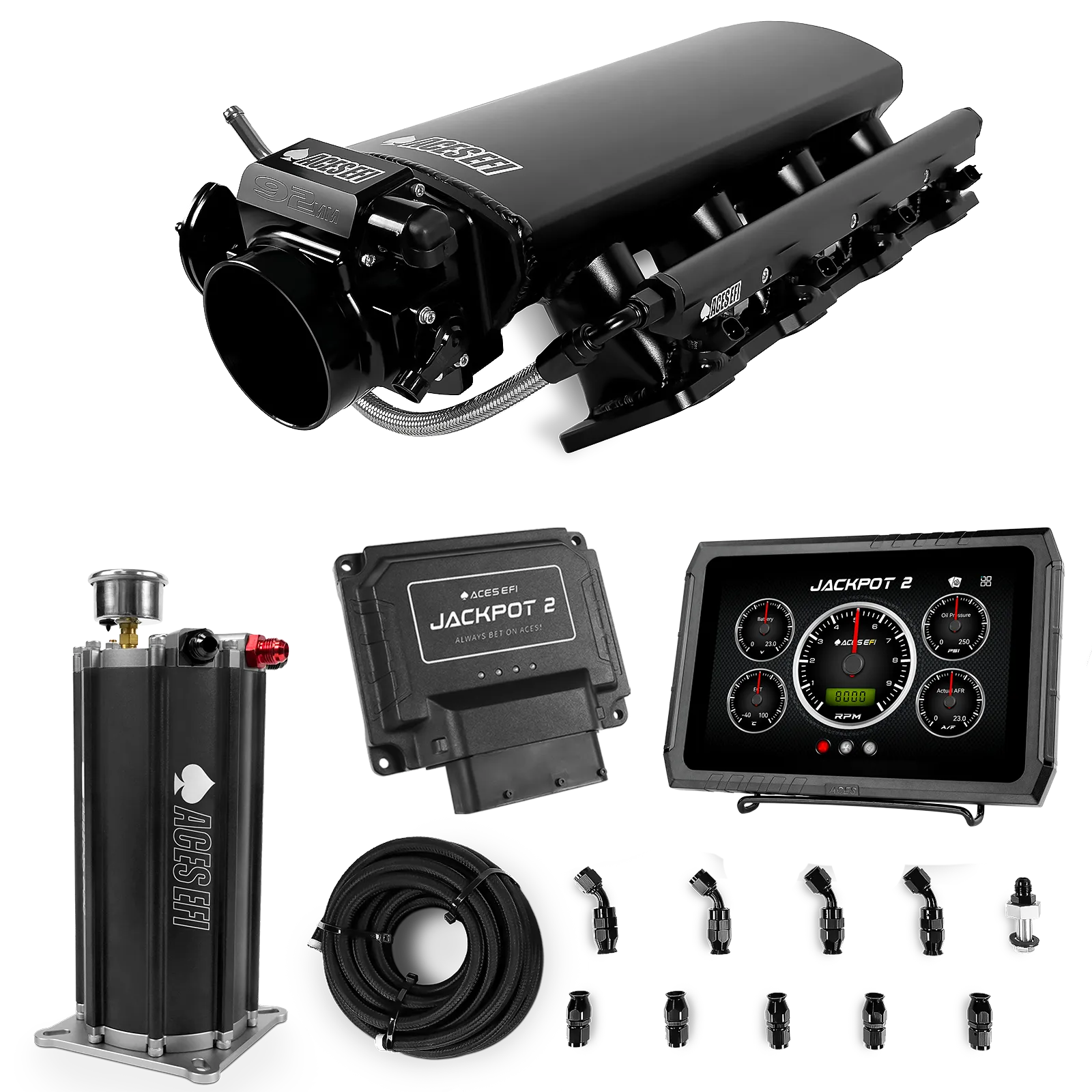 Sistema EFI Jackpot 2 LS - Kit maestro con centro de mando y depósito de compensación 2