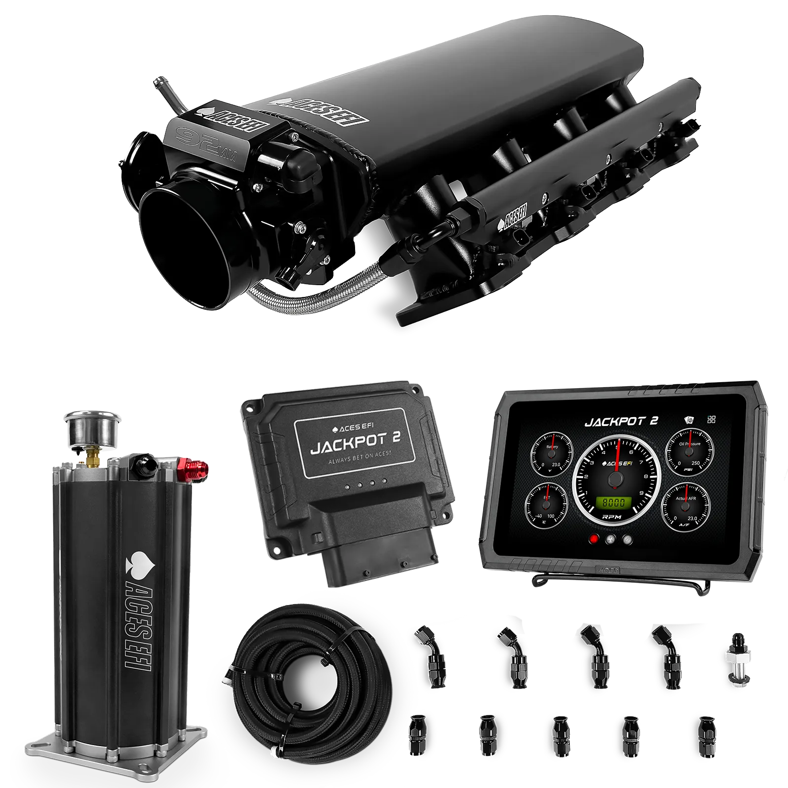 Sistema EFI Jackpot 2 LS - Kit maestro con centro de mando y depósito de compensación 2