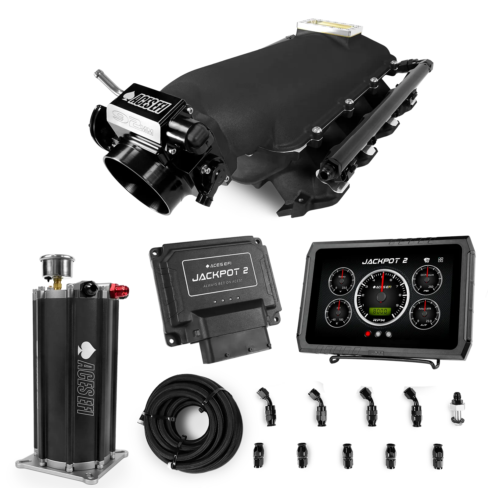 Sistema EFI Jackpot 2 LS - Kit maestro con centro de mando y depósito de compensación 2