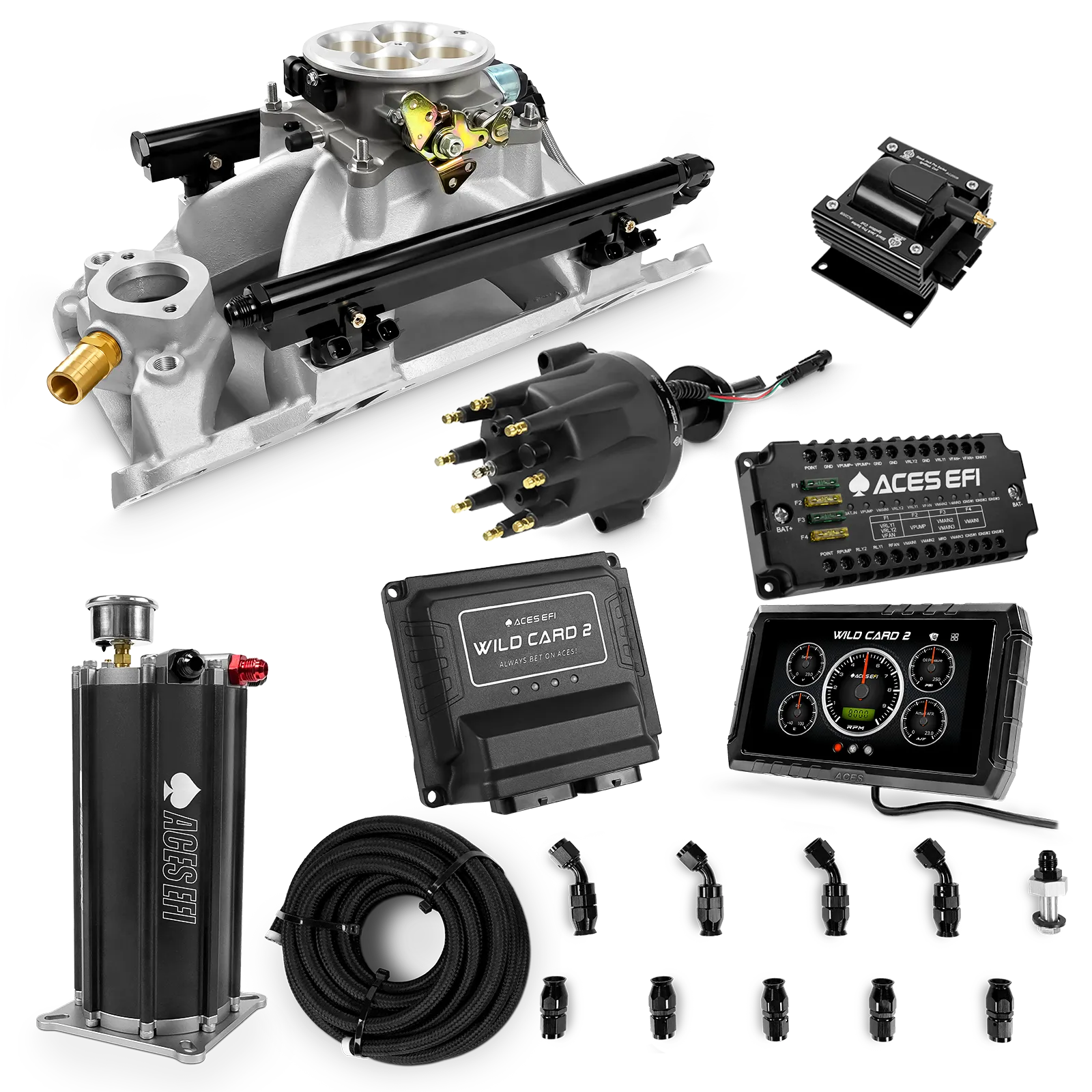 Kits maestros EFI secuenciales Wild Card 2 (800 CV)