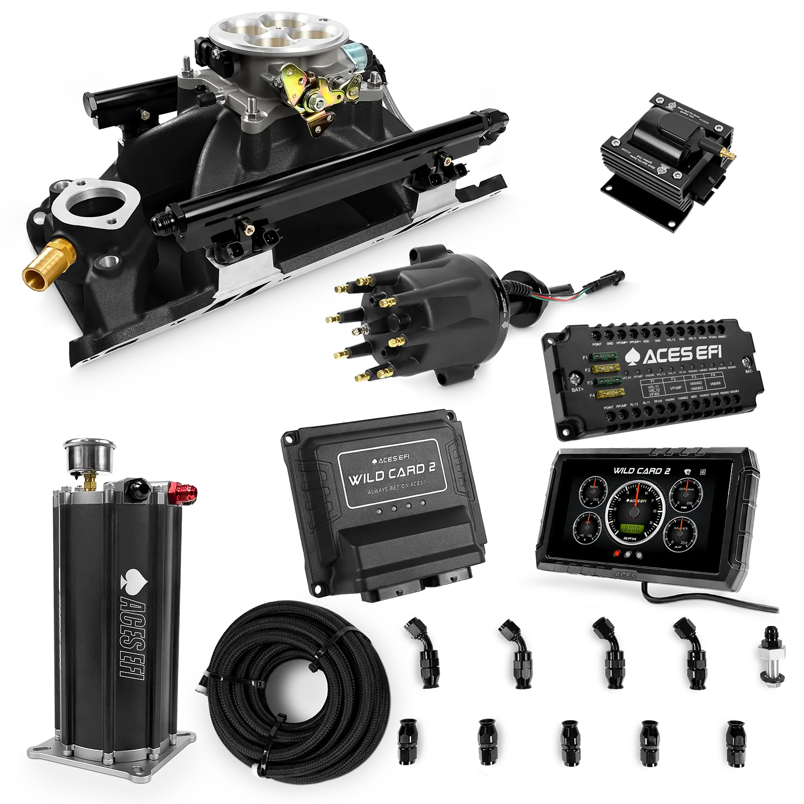 Kits maestros EFI secuenciales Wild Card 2 (800 CV)