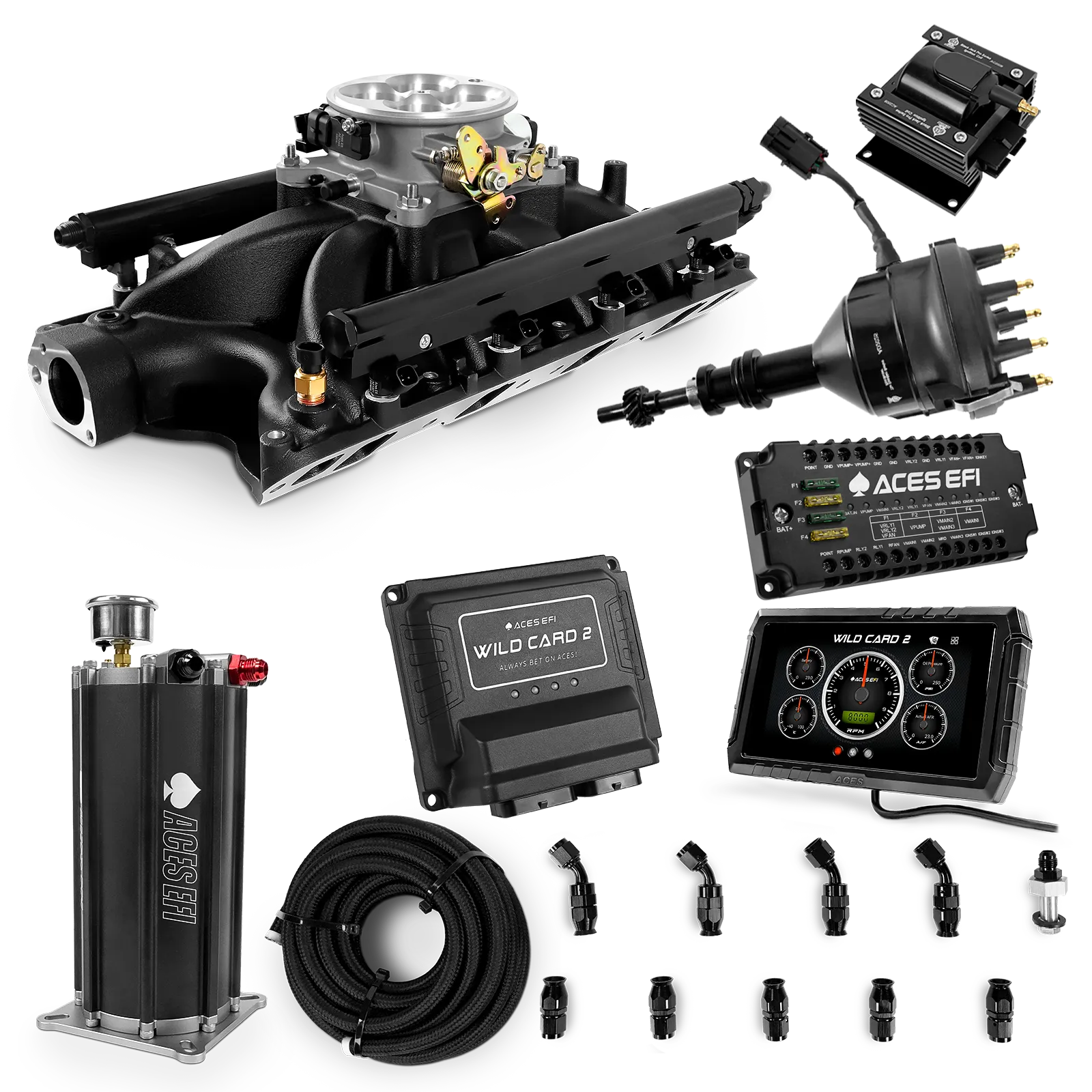 Kits maestros EFI secuenciales Wild Card 2 (800 CV)