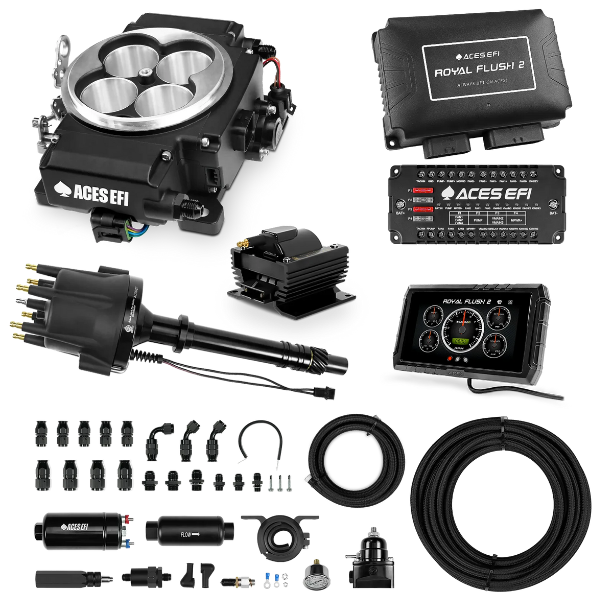 Royal Flush 2 EFI/CDI Master Kits (Black)