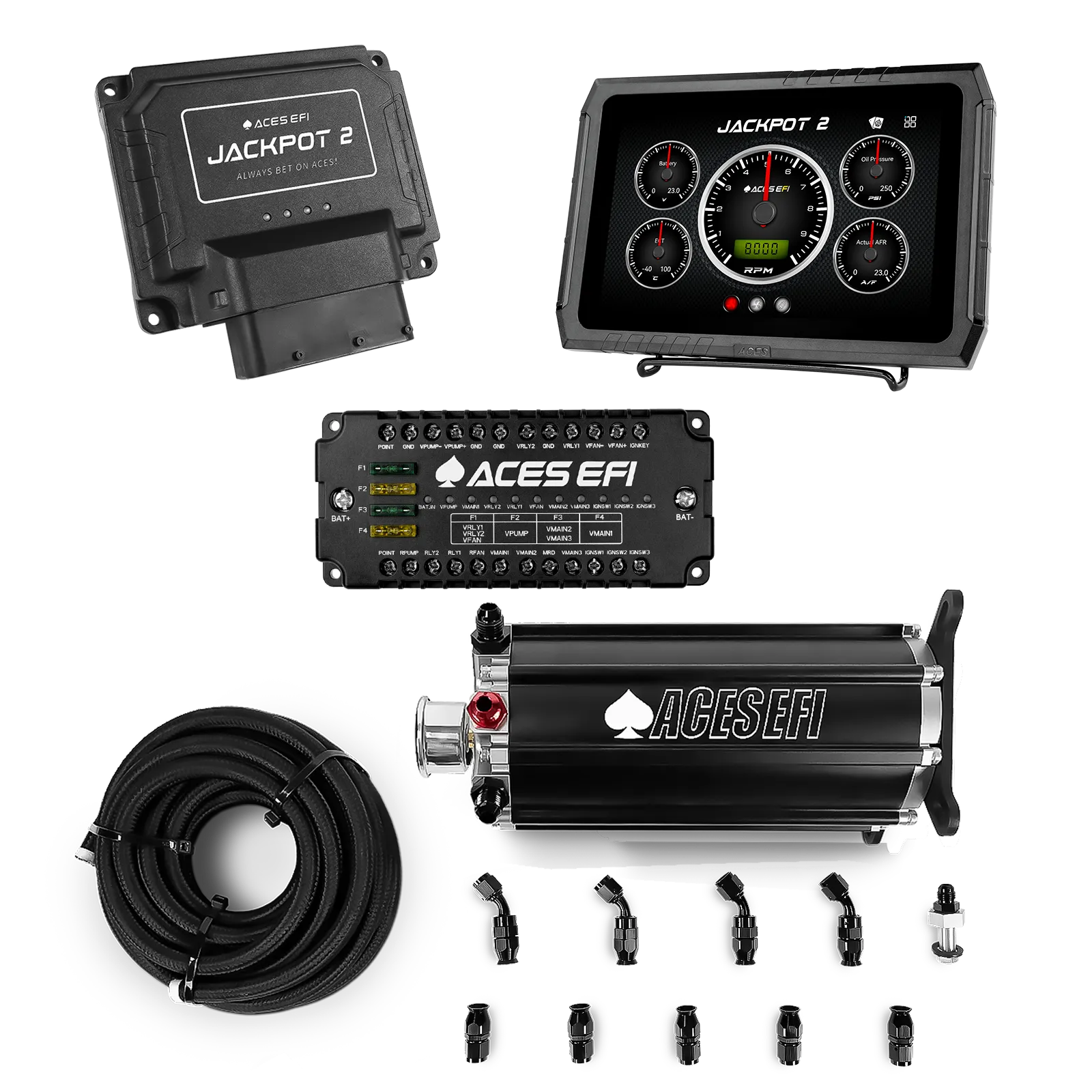 Jackpot 2 Hemi EFI Fuel Kits