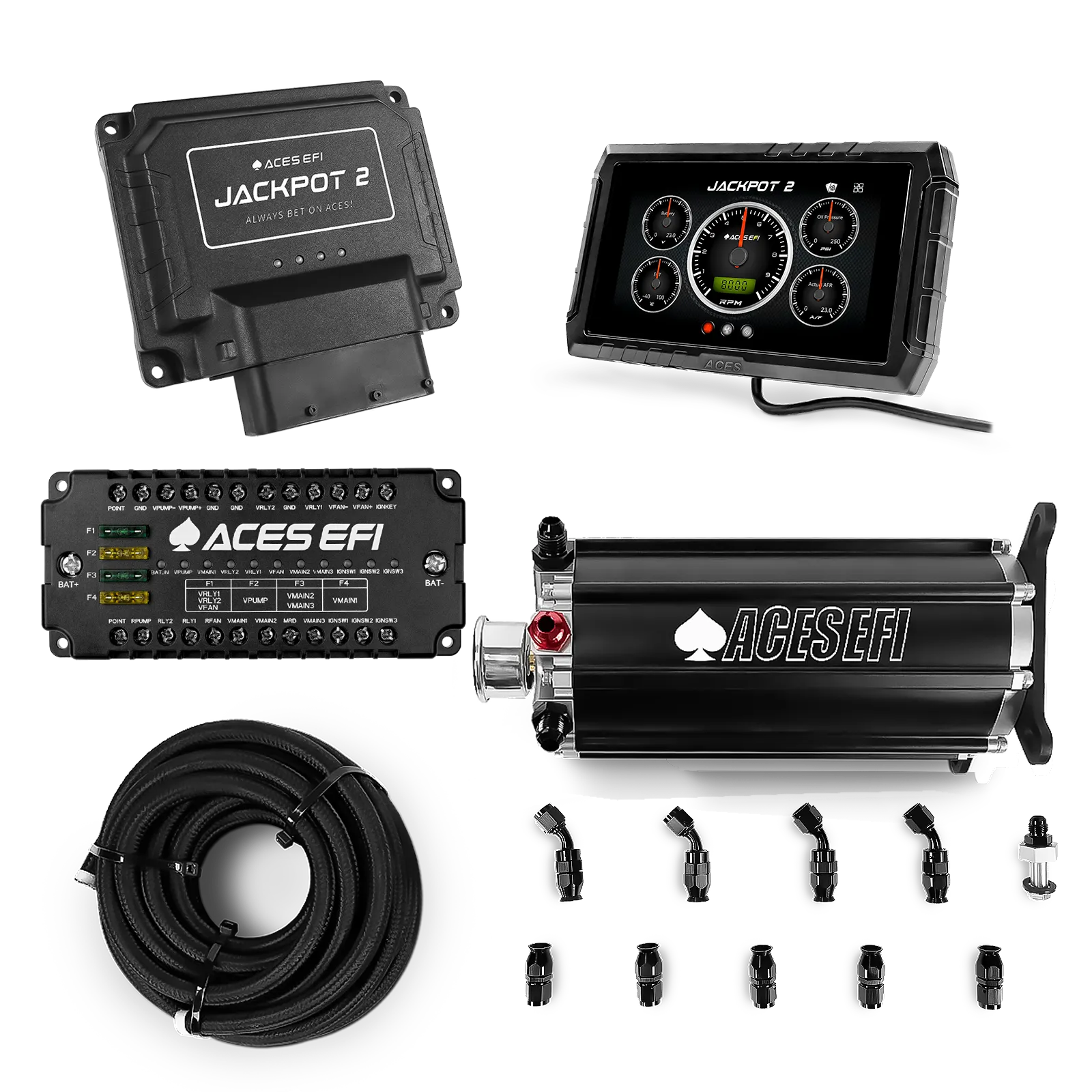 Jackpot 2 Hemi EFI Fuel Kits