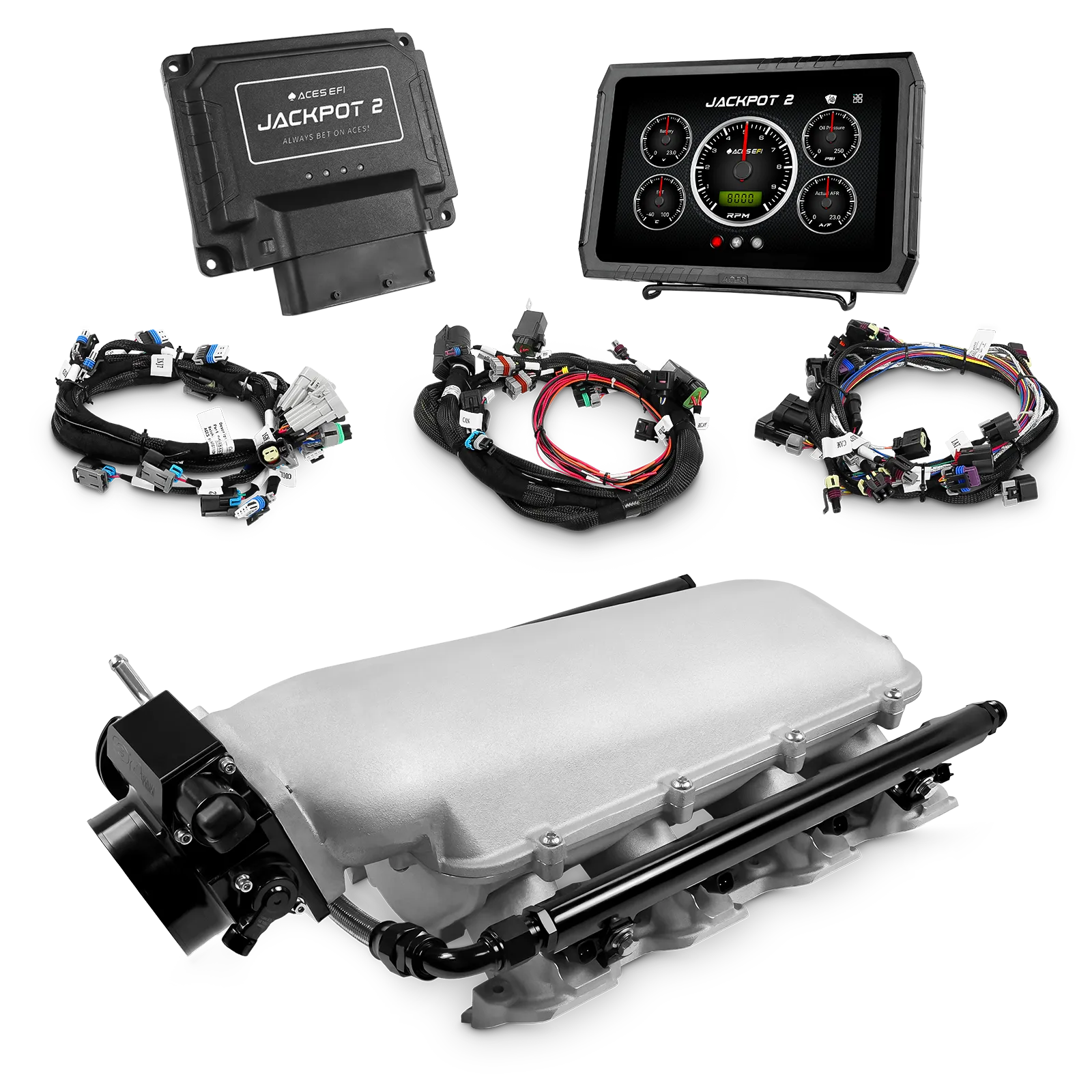 Sistema EFI Jackpot 2 LS - Kit de culata (500 CV)