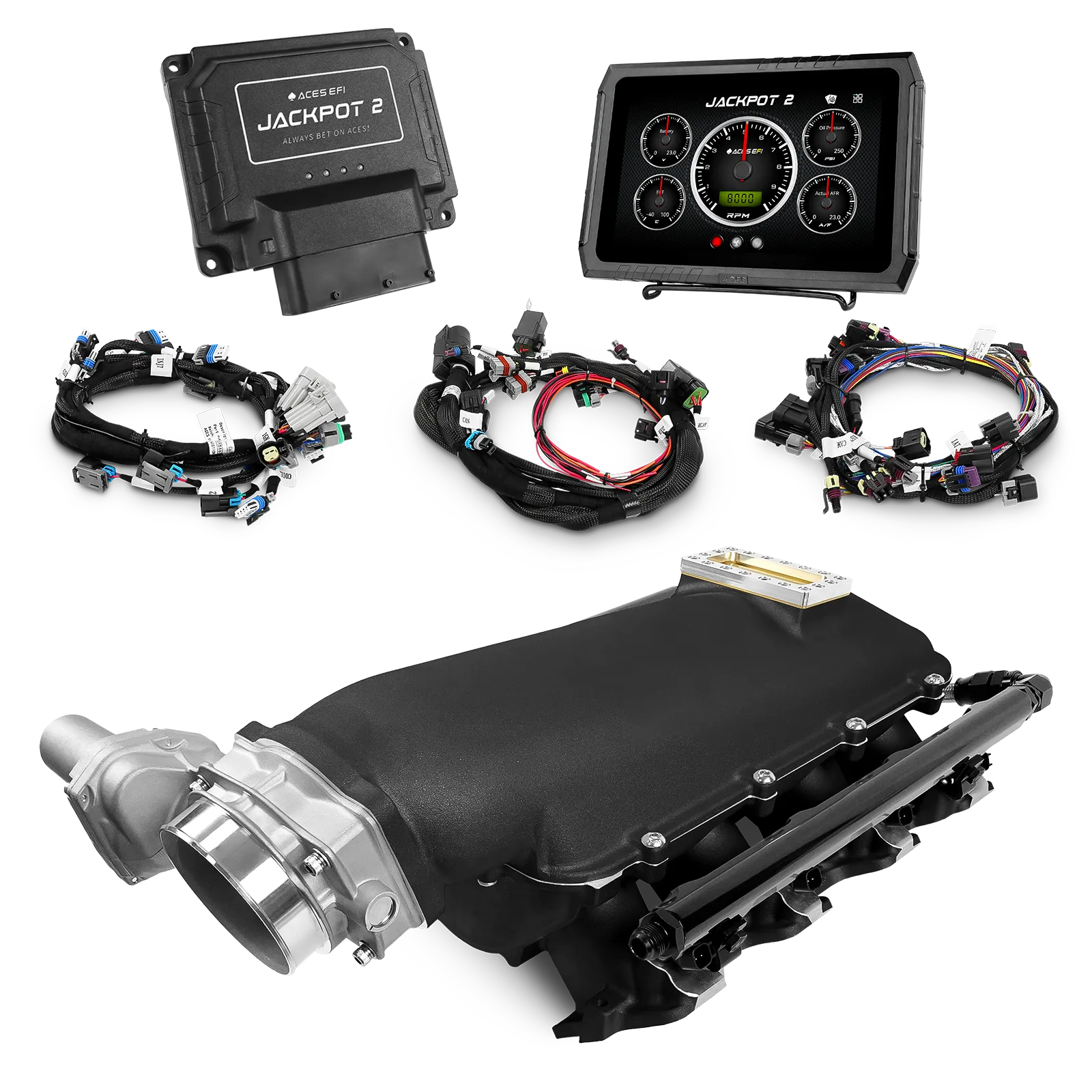 Sistema EFI Jackpot 2 LS - Kit de culata (500 CV)