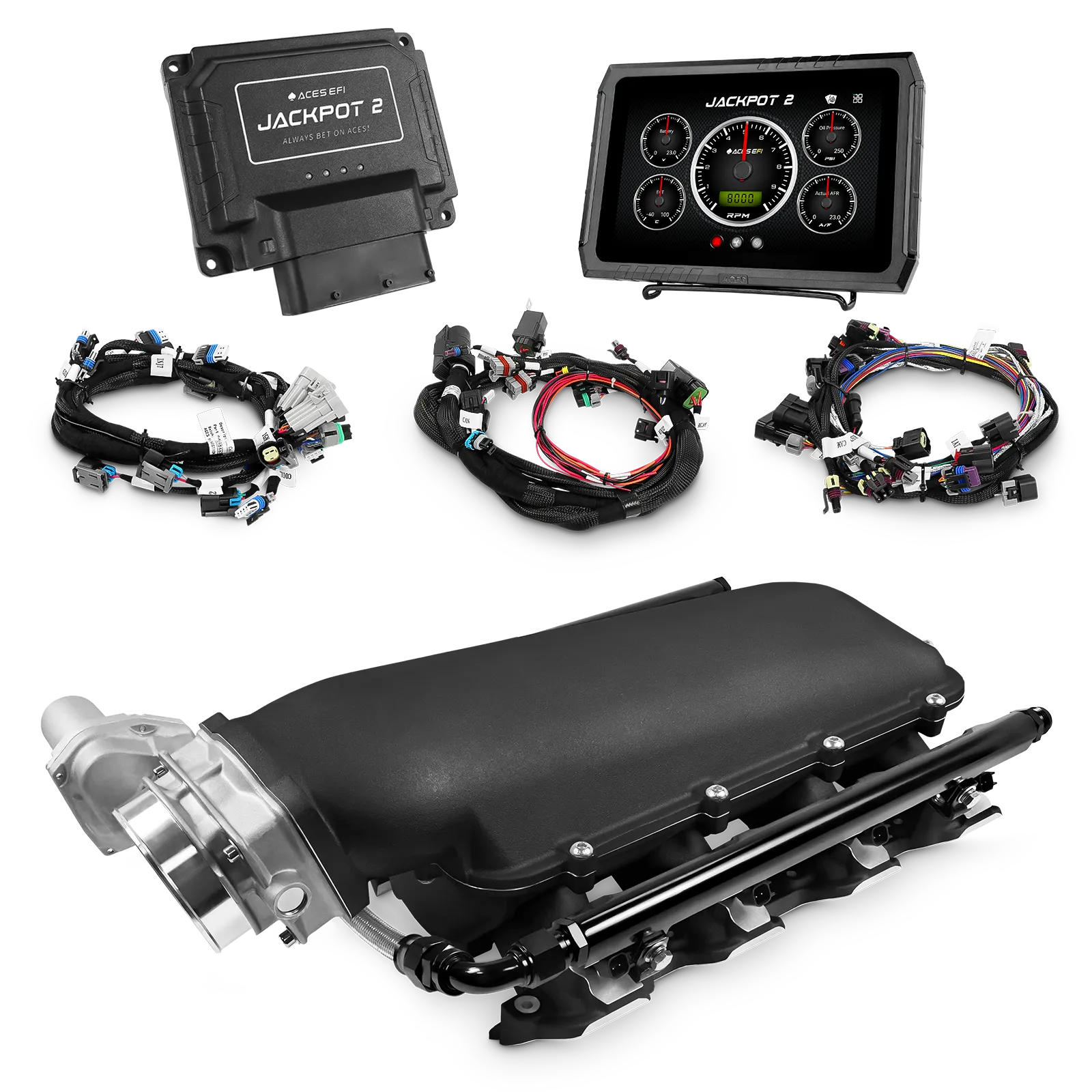 Sistema EFI Jackpot 2 LS - Kit de culata (500 CV)