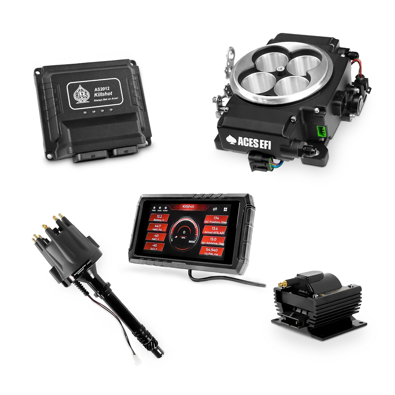 Killshot II 4-bbl EFI System Top End Kits