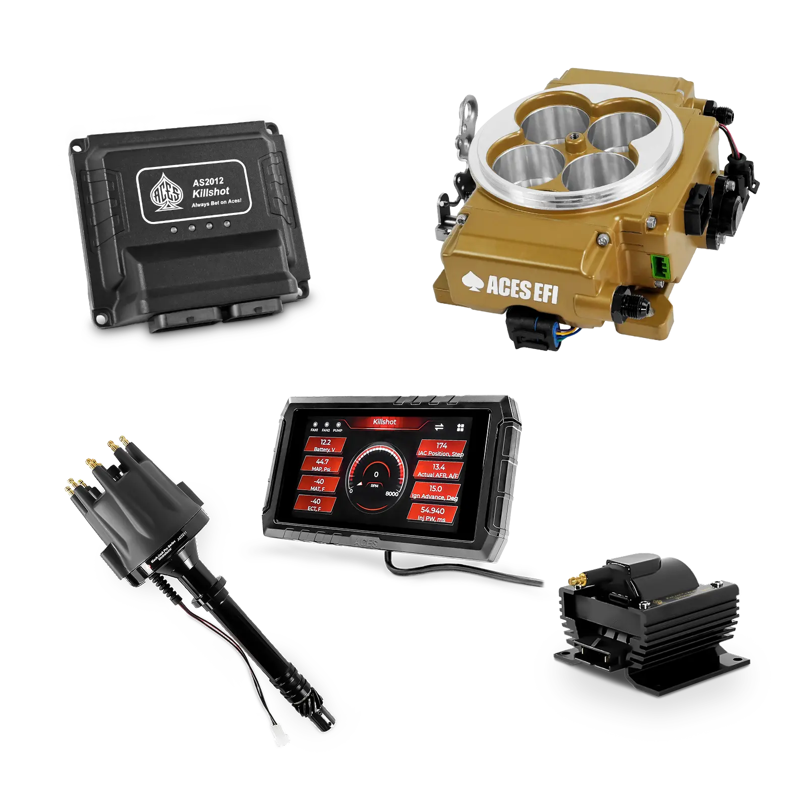 Killshot II 4-bbl EFI System Top End Kits