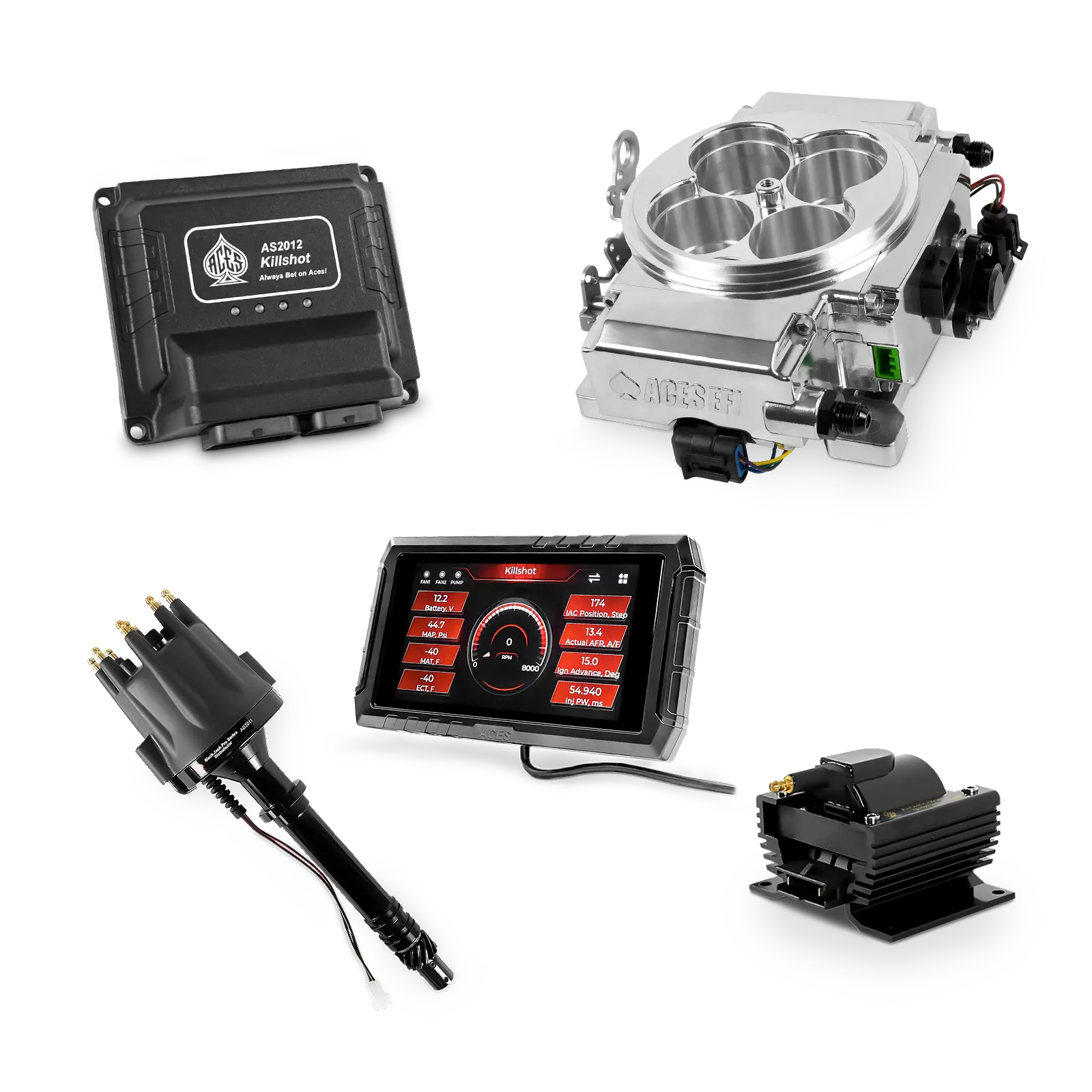 Killshot II 4-bbl EFI System Top End Kits