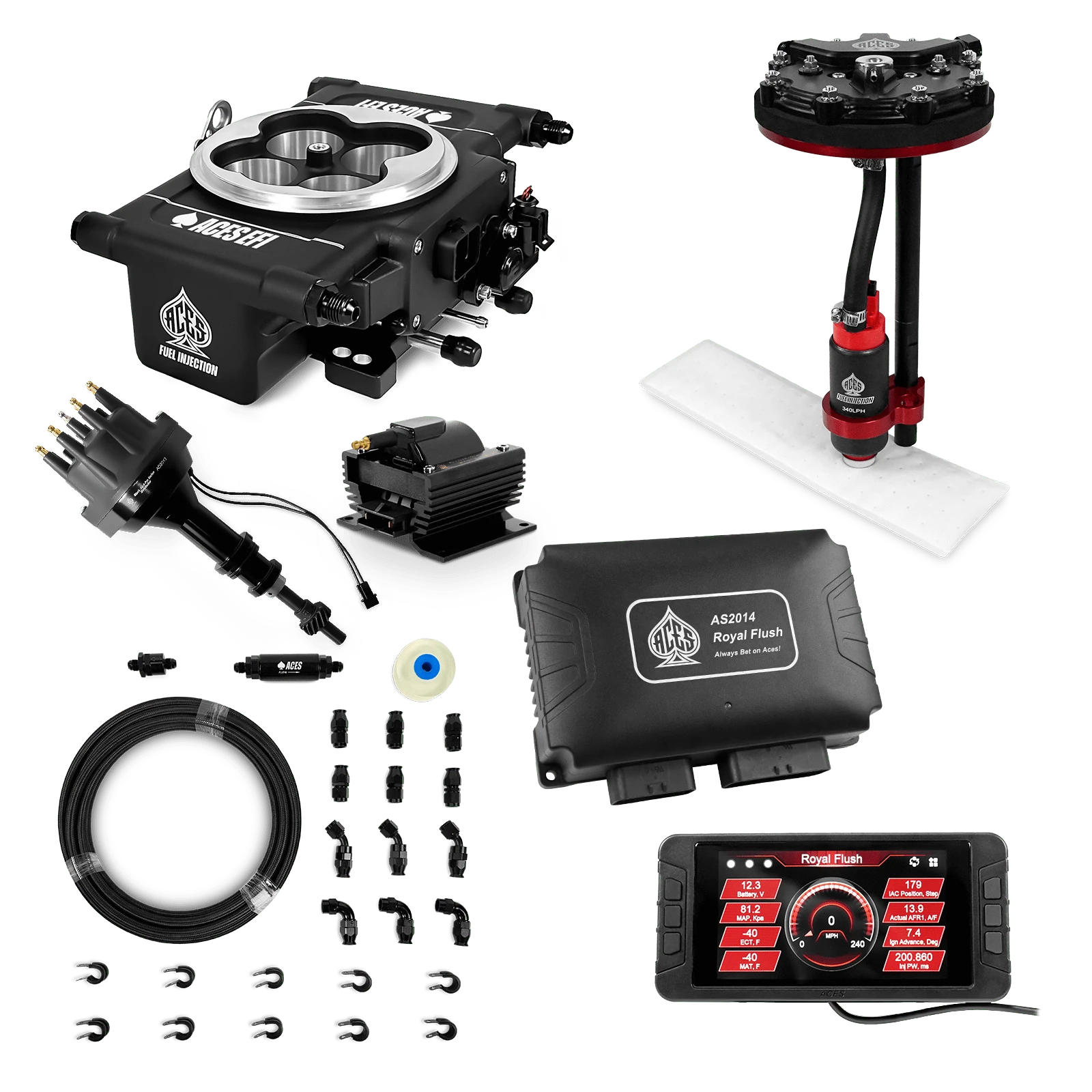 Royal Flush EFI/CDI Master Kits (Black)